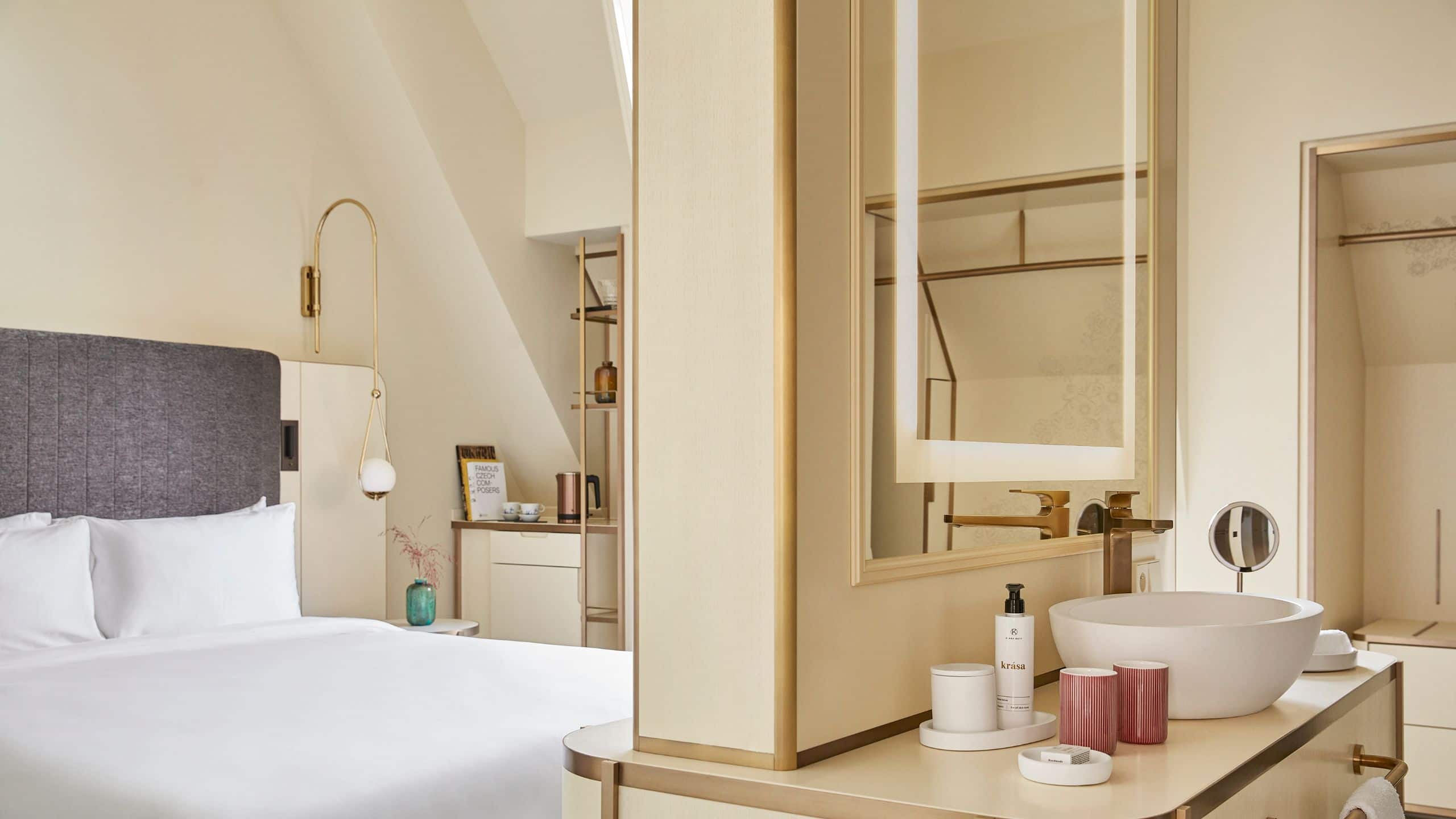 Andaz Prague King Deluxe Open Bathroom