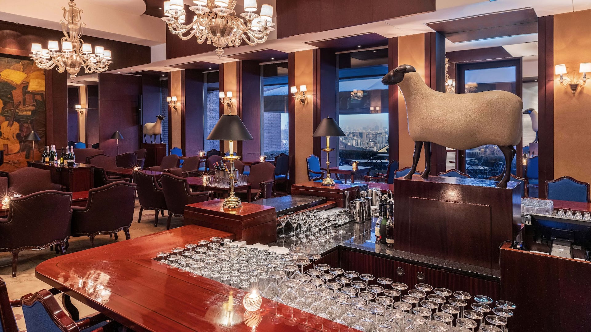 Grand Hyatt Seoul Paris Bar Layout