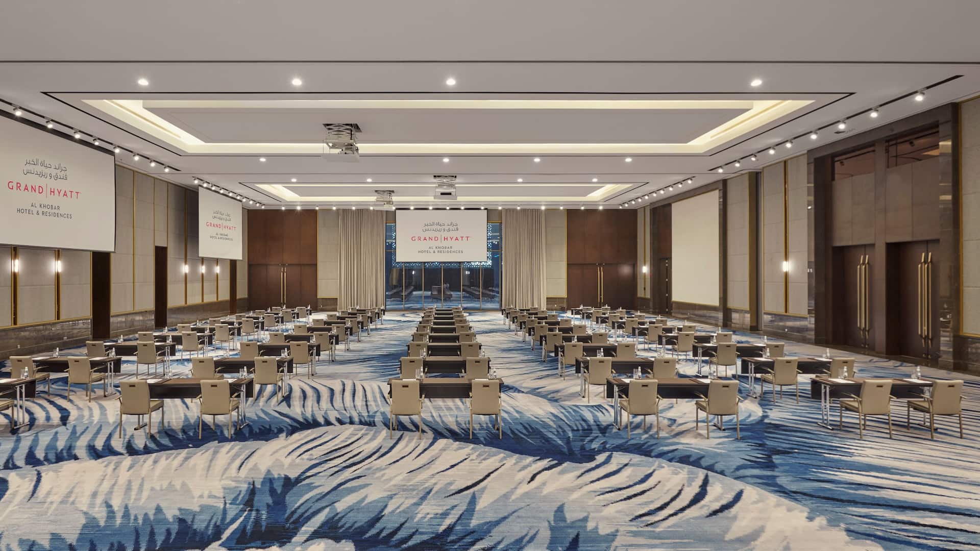 1 of 5 Grand Hyatt Al Khobar Hotel and Residences Ballroom Classroom Setup