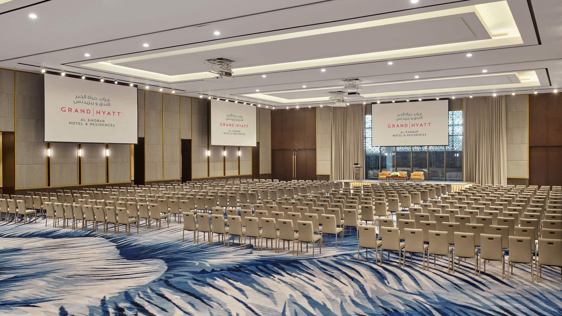 Grand Hyatt Al Khobar Hotel and Residences Ballroom Theatre Style