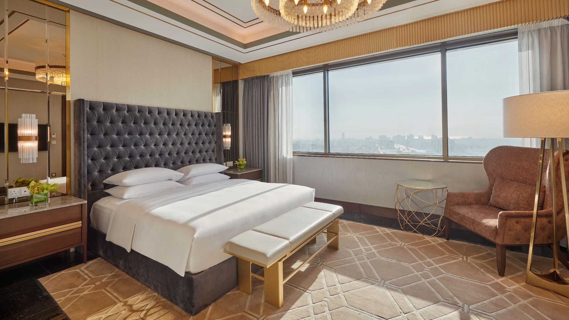 5 of 8 Grand Hyatt Al Khobar Hotel and Residences Royal Suite Bedroom