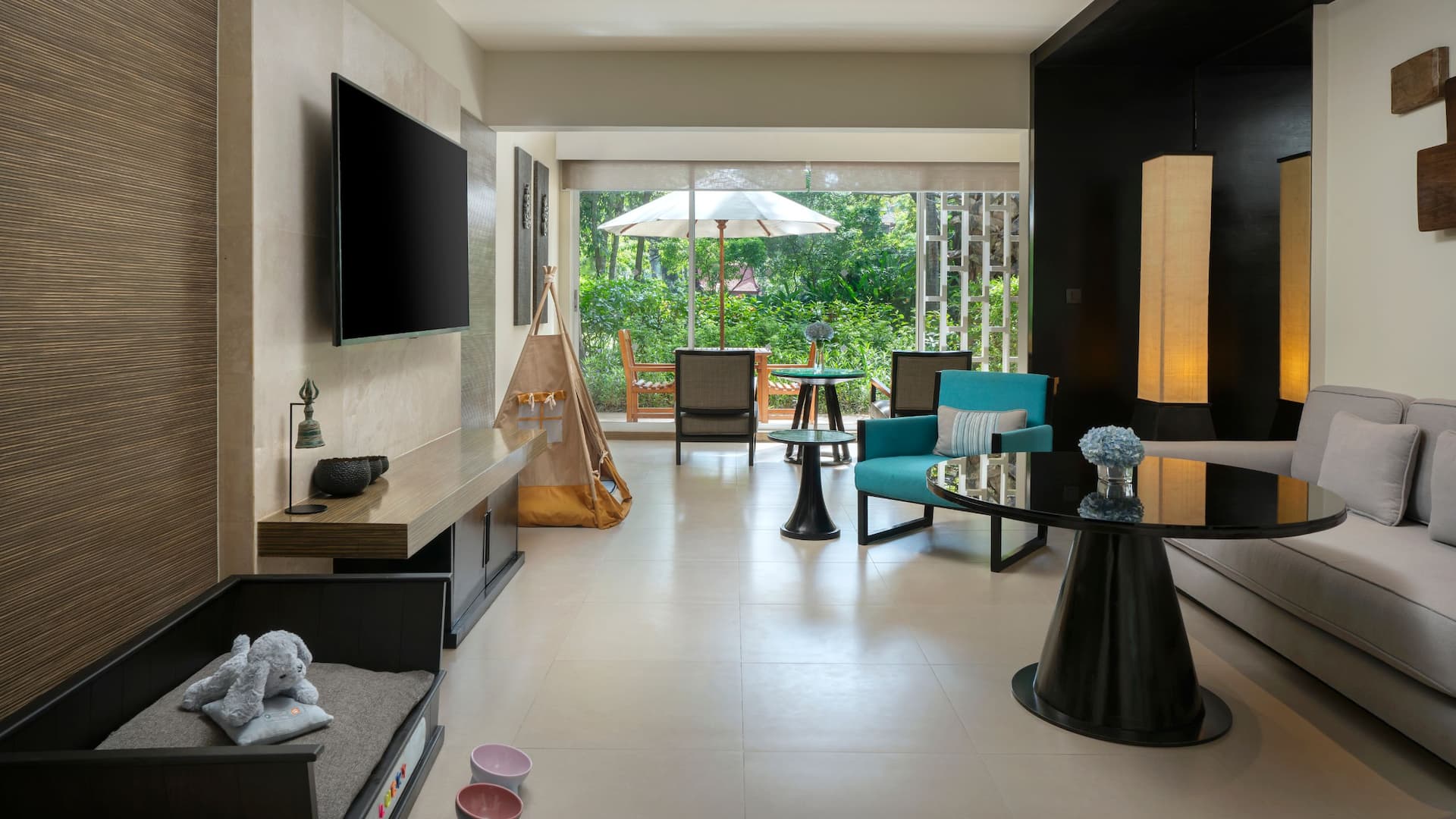 Hyatt Regency Hua Hin Pet Suite Living Room View
