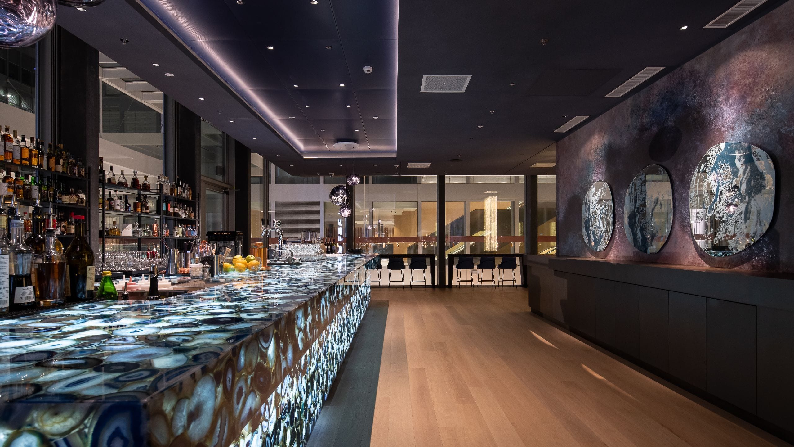 Hyatt Regency Zurich Airport The Circle Bar Layout
