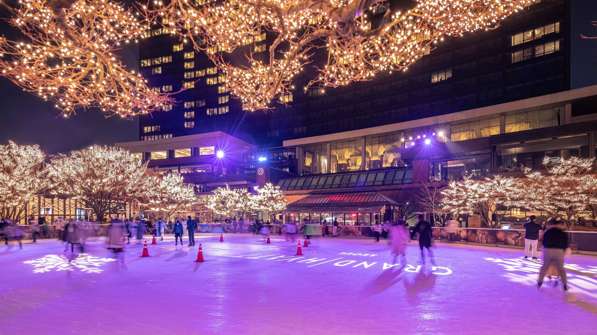 Grand Hyatt Seoul Ice Rink Skating