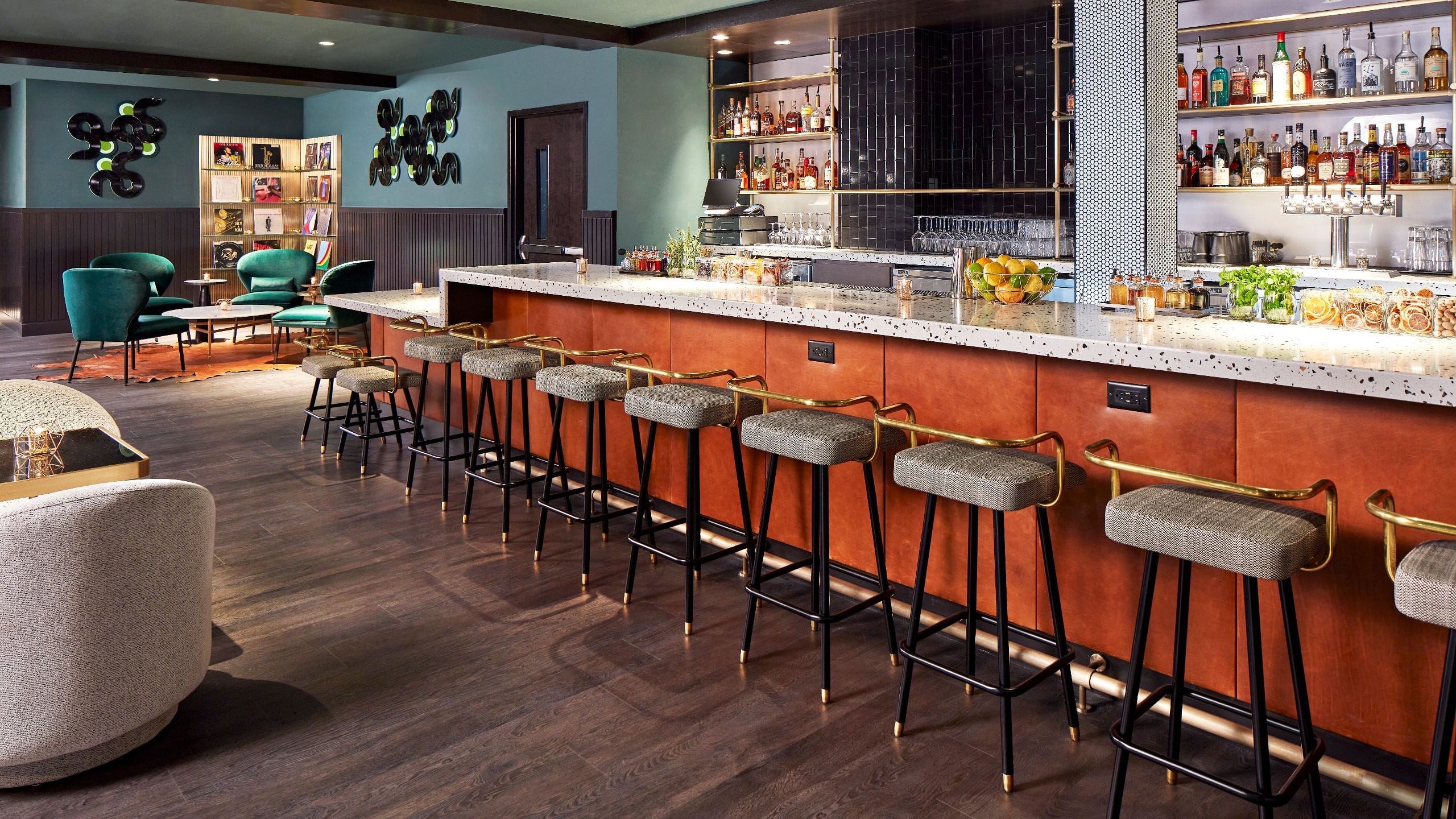 Hyatt Centric Downtown Sacramento Clayton Club Interior Bar