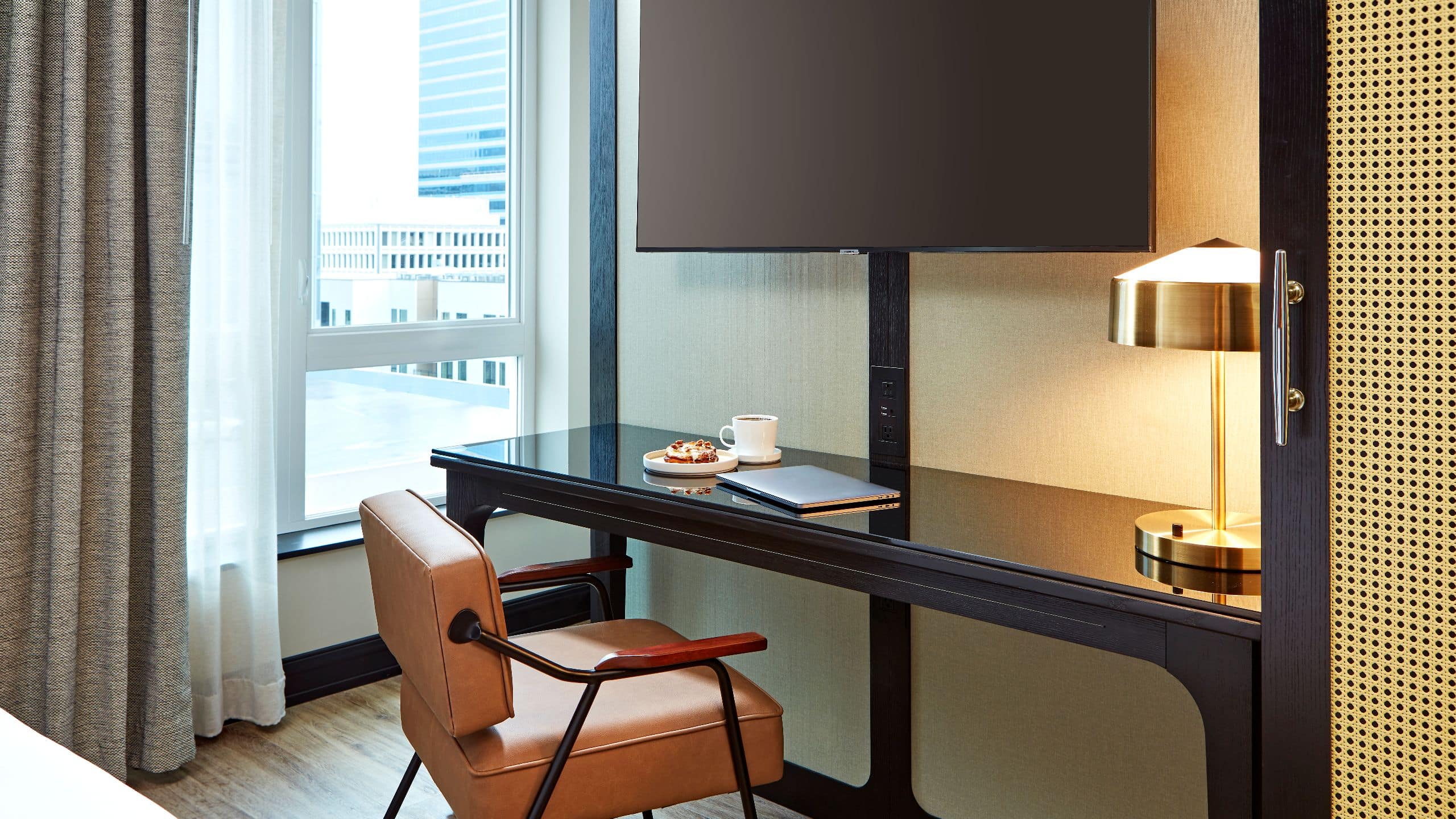 Hyatt Centric Downtown Sacramento King Bed City View Desk