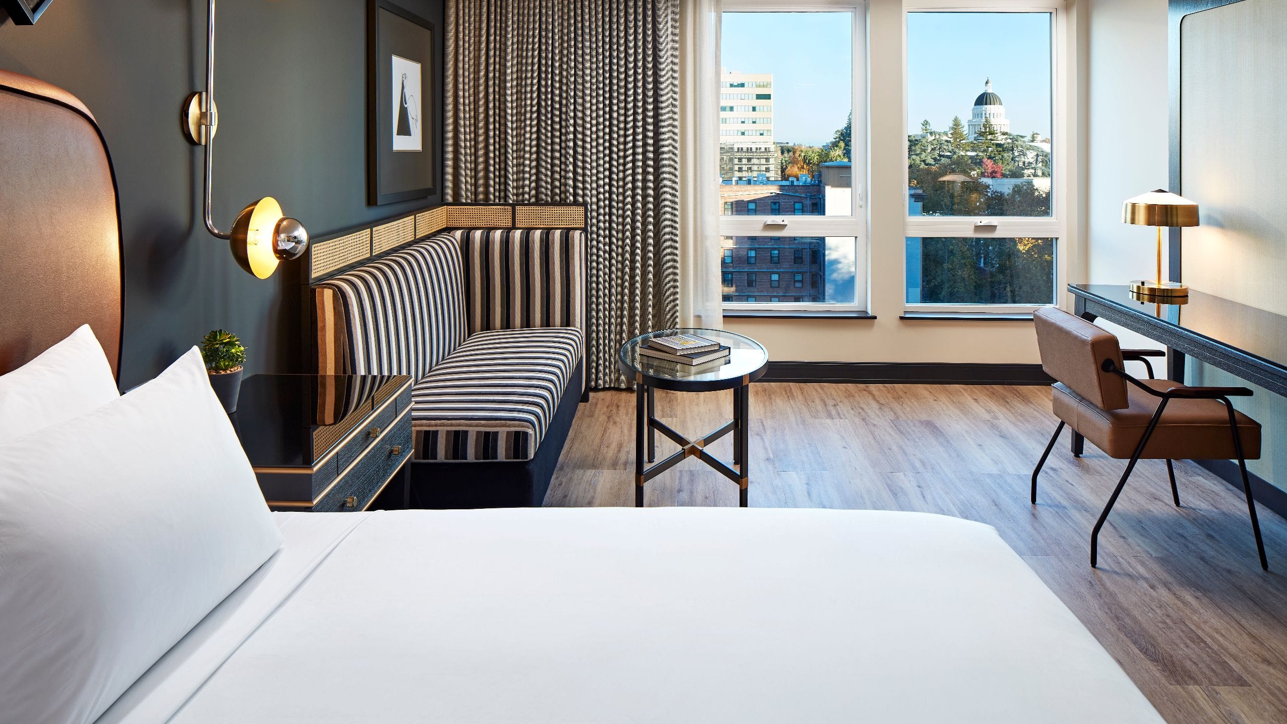 1 of 1 Hyatt Centric Downtown Sacramento King Capitol Dome View