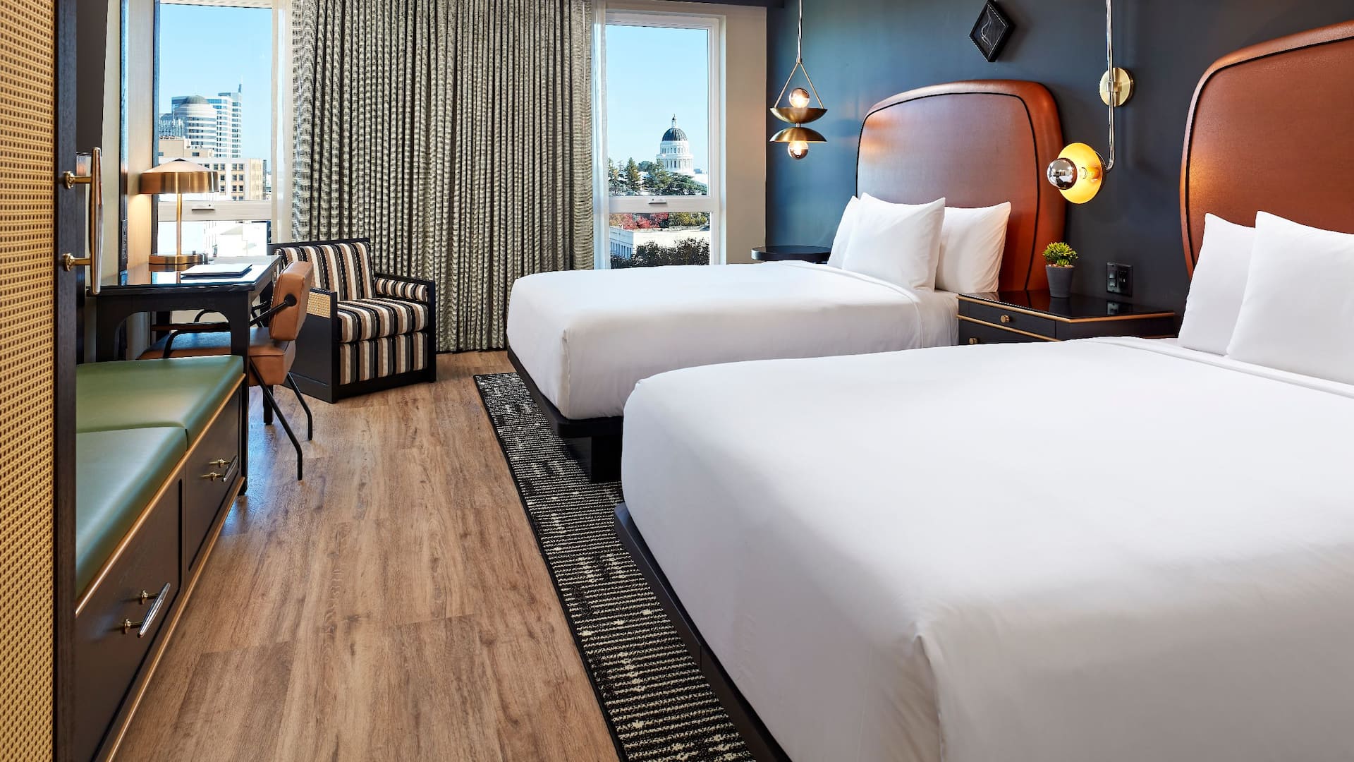 1/1 Hyatt Centric Downtown Sacramento Two Queen Capitol Dome