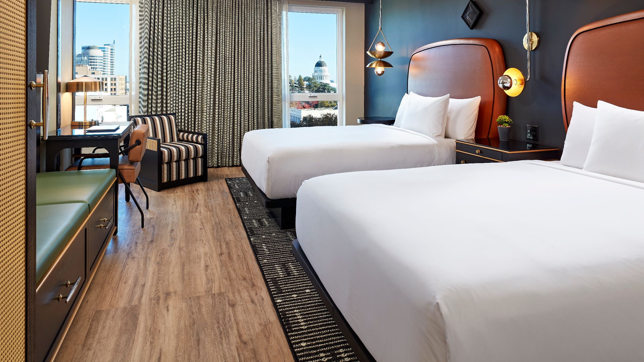 1 of 1 Hyatt Centric Downtown Sacramento Two Queen Capitol Dome