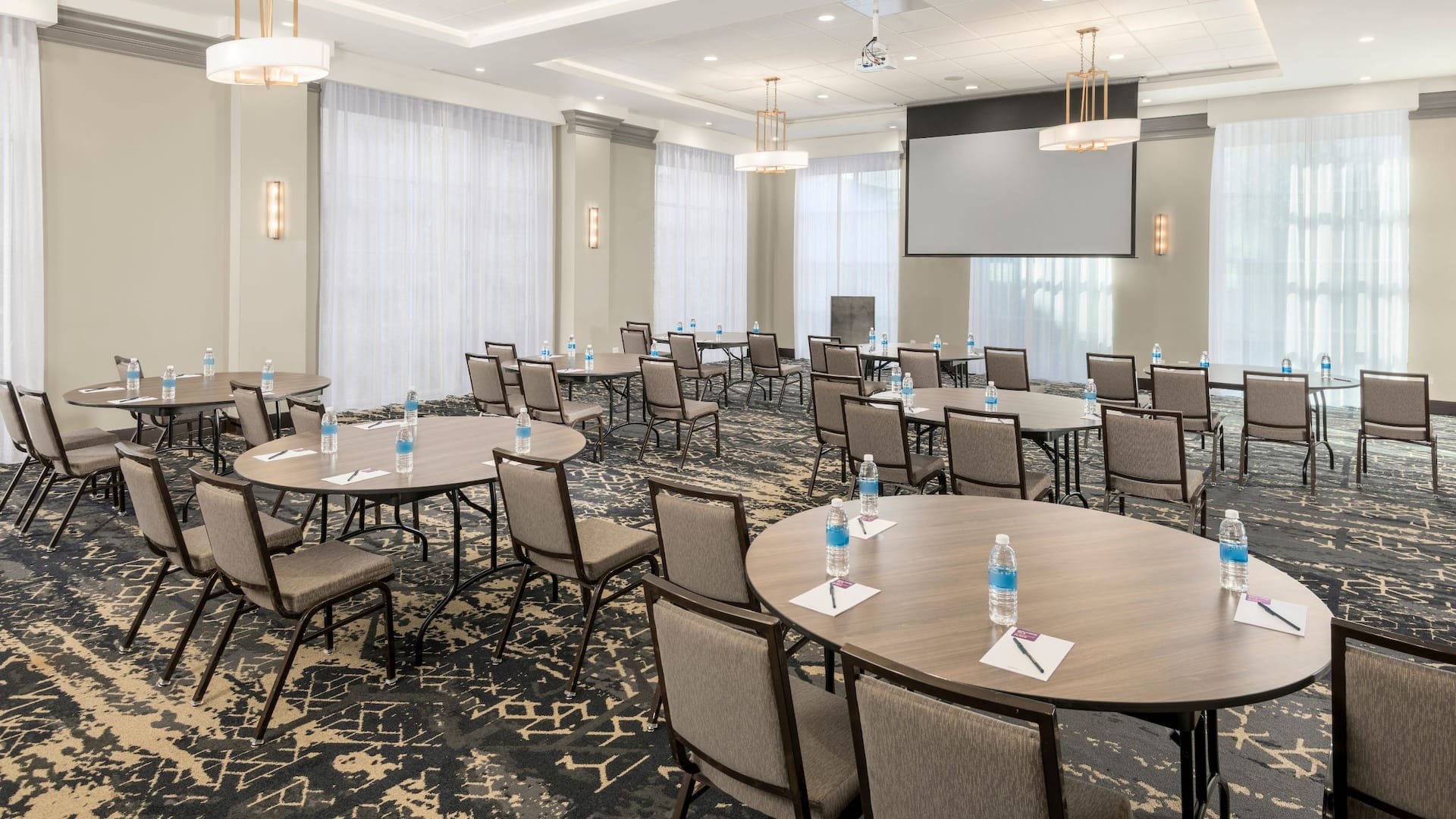 Hyatt Place Greenville Downtown Meeting Space Rounds