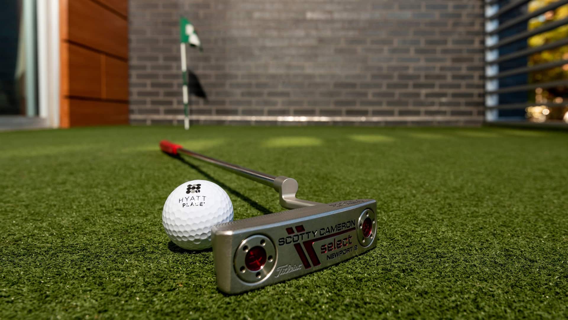 Hyatt Place Greenville Downtown Putting Green Golf Club