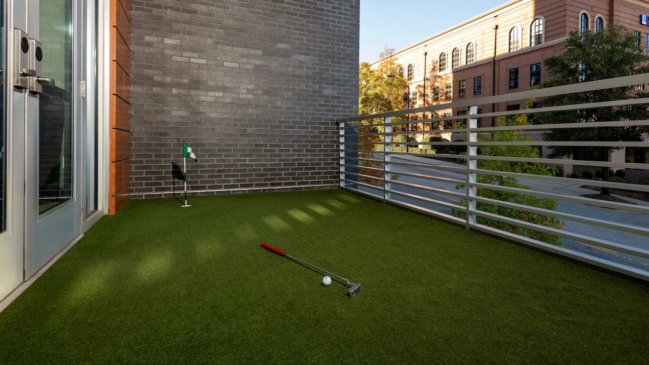 Putting Green Balcony with a View 