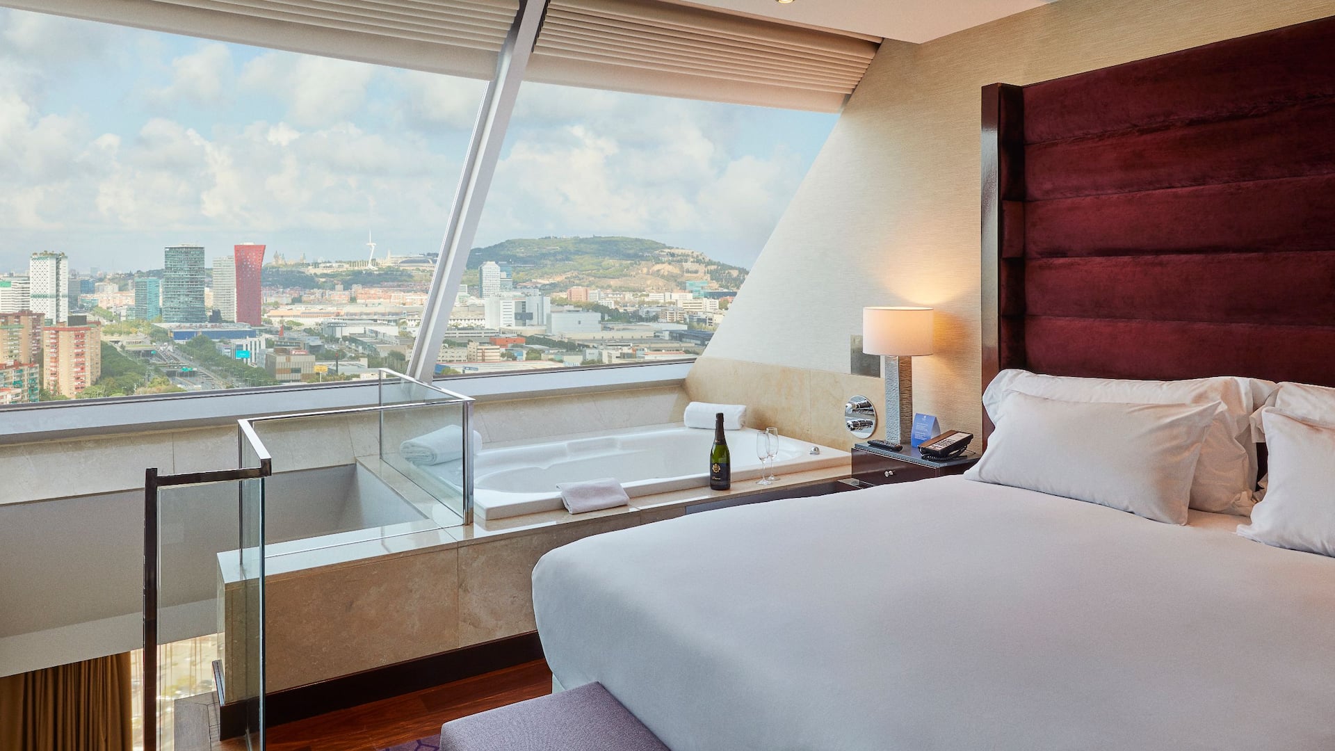 Hyatt Regency Barcelona Tower Duplex Suite City View