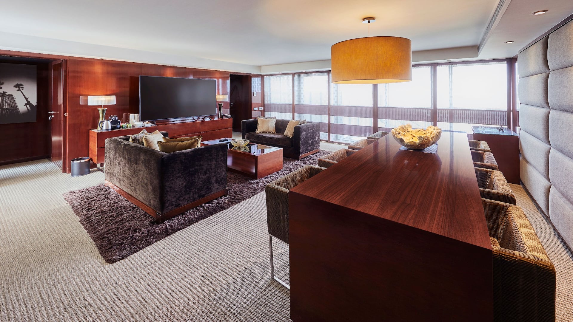 6 de 9 Hyatt Regency Barcelona Tower Presidential Suite Living Room