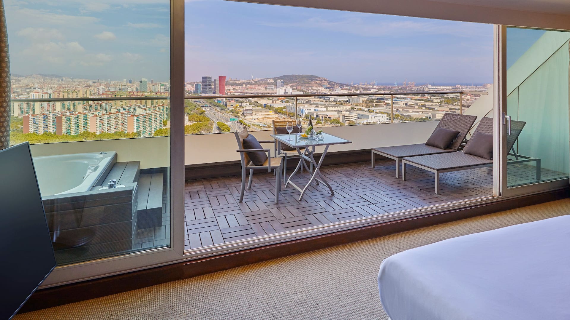 Hyatt Regency Barcelona Tower Presidential Suite Terrace