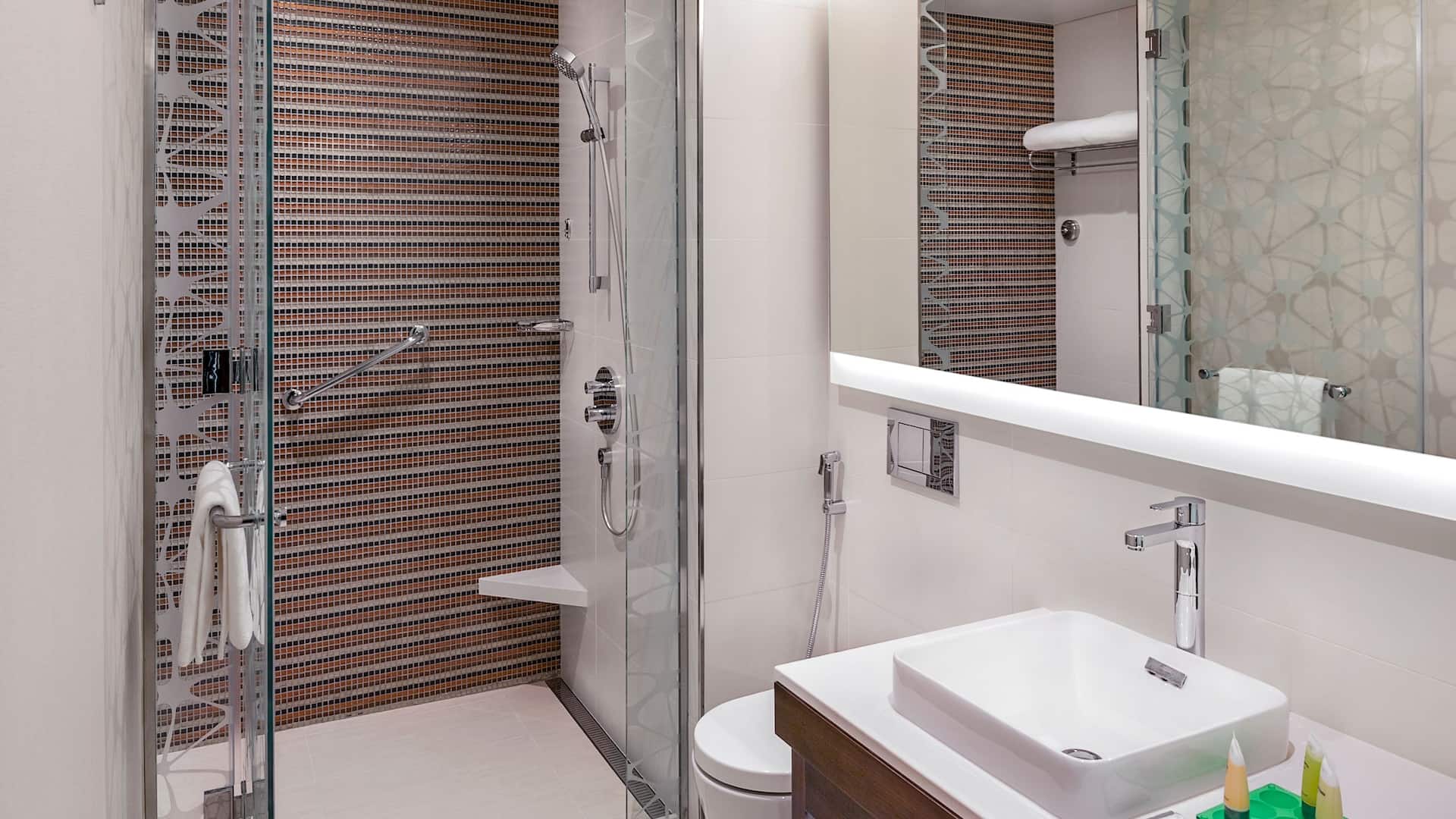 3 из 6 Hyatt Place Dubai Wasl District Bathroom Shower