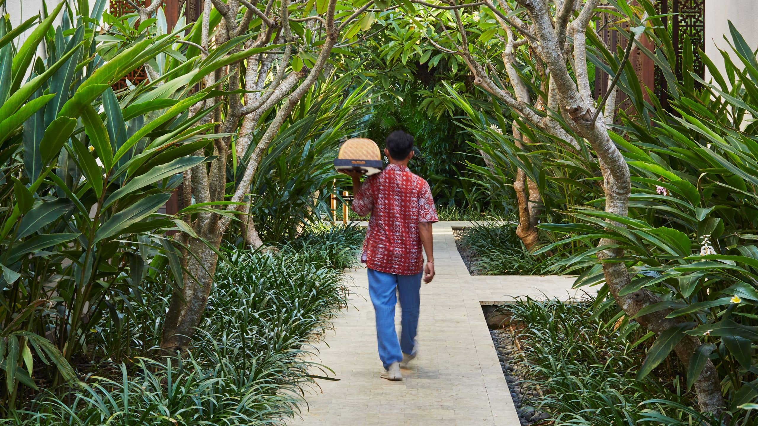 Andaz Bali Room Service Hallway