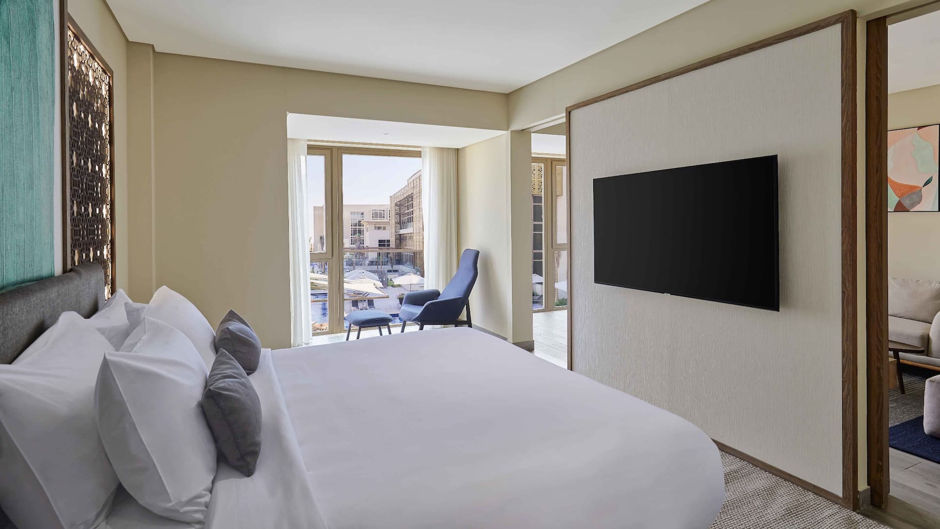 2 of 5 Hyatt Regency Cairo West Regency Suite Bedroom Area