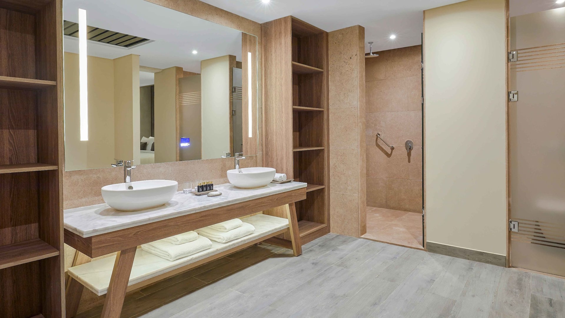 4 of 5 Hyatt Regency Cairo West Family Suite Bathroom Area