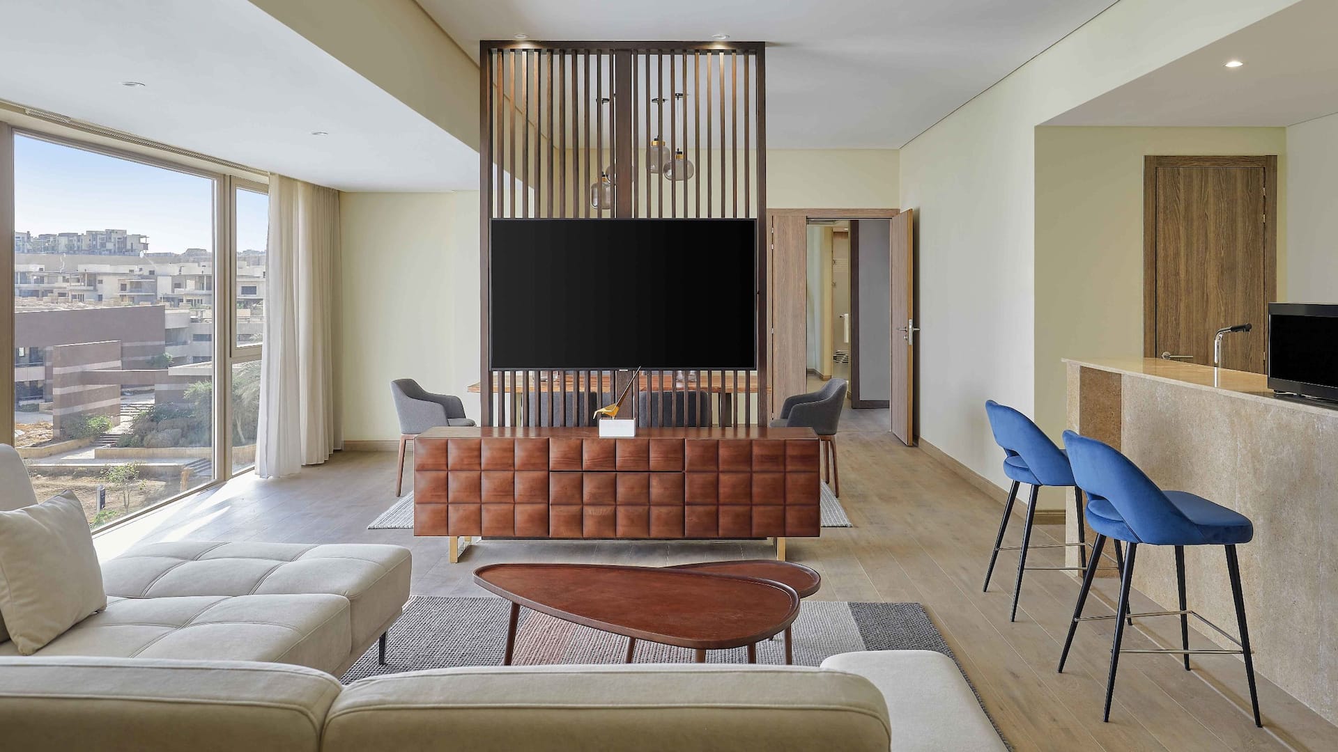 3 of 10 Hyatt Regency Cairo West Diplomat Suite Living Room Area