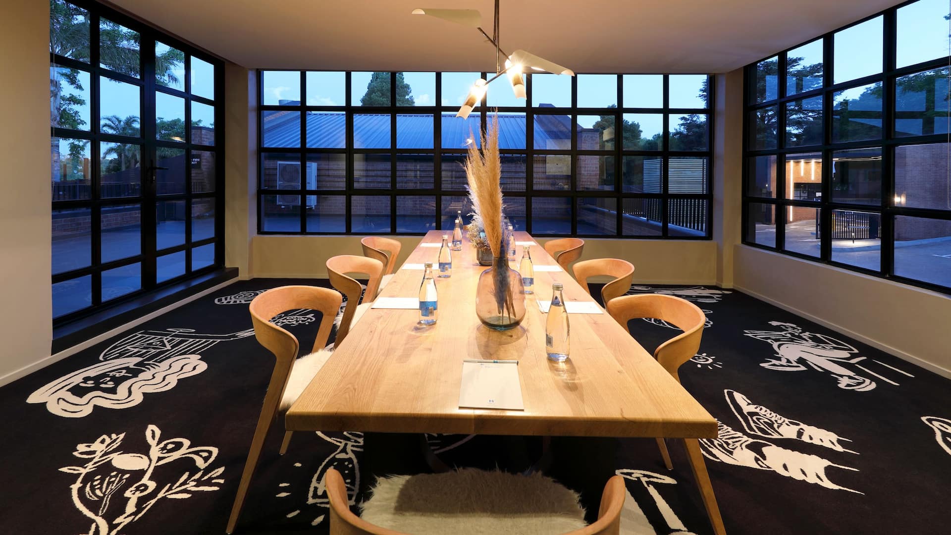 Hyatt House Johannesburg Sandton Boardroom Set-up