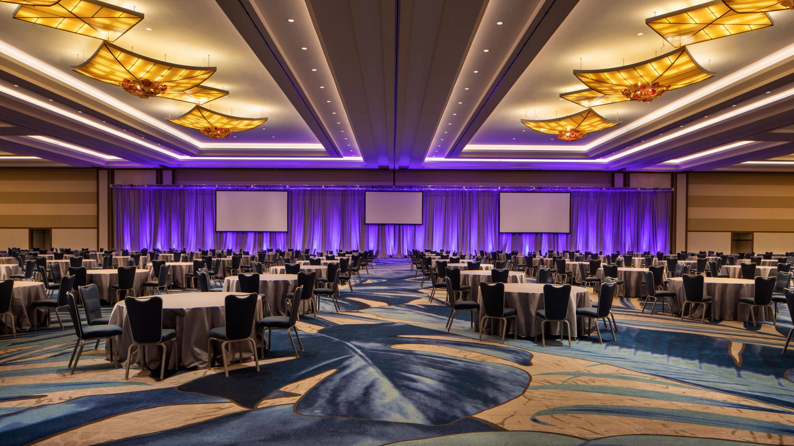 Hyatt Regency Orlando Regency Ballroom Banquet Rounds