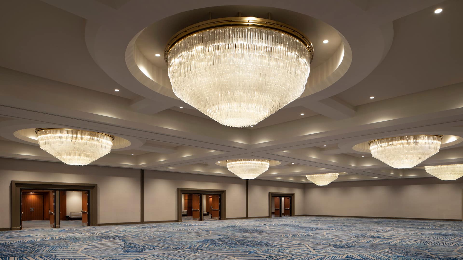 2 of 3 Hyatt Regency Orlando Orlando Ballroom Corner Doors Open