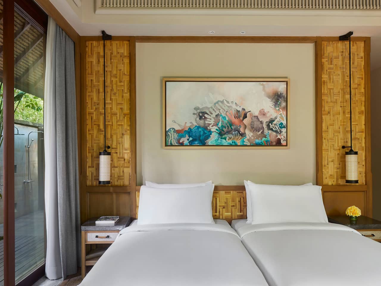 Twin Beds Room in Beach Villa, Andaz Bali