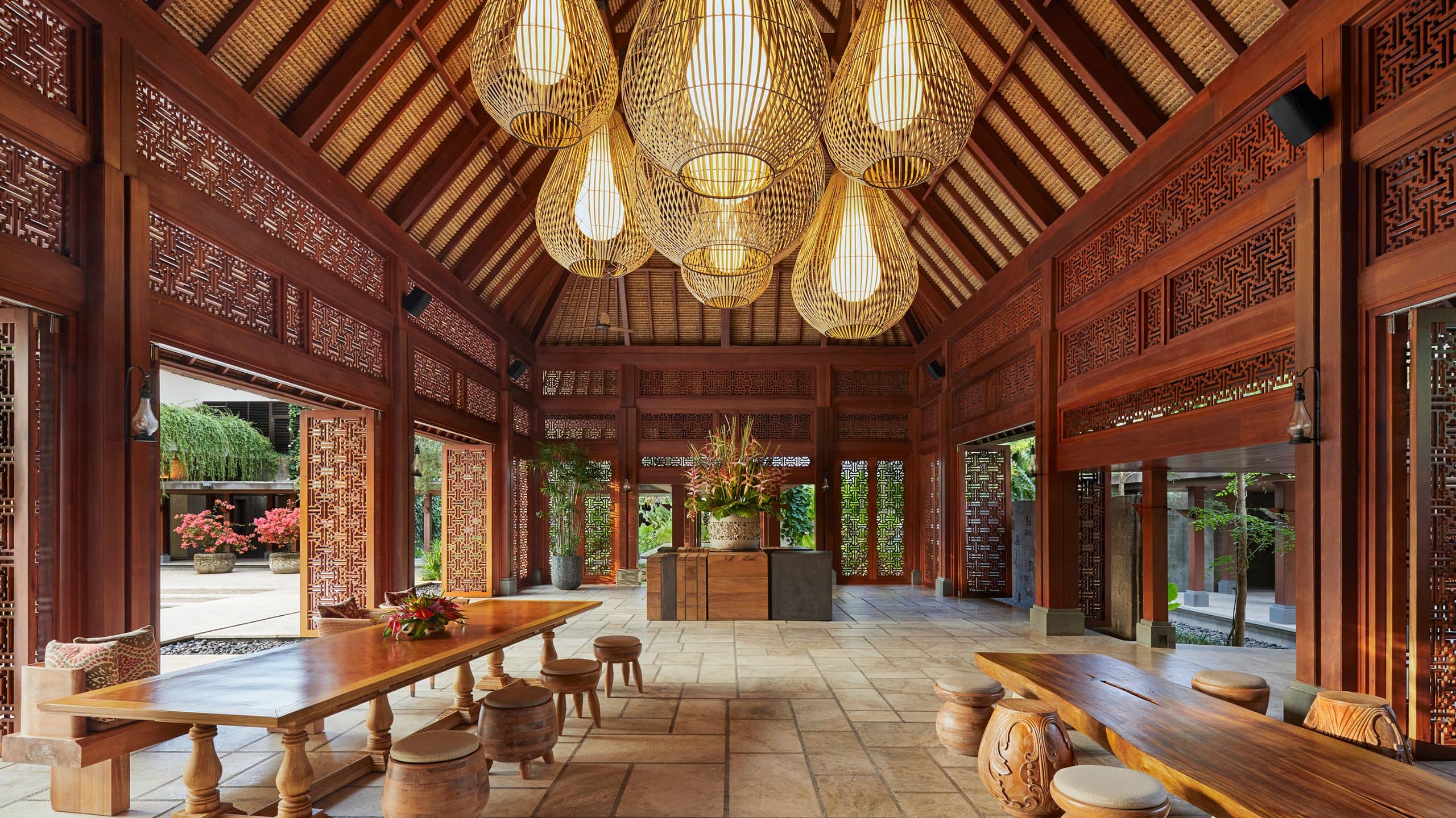 Andaz Bali Lobby Daylight