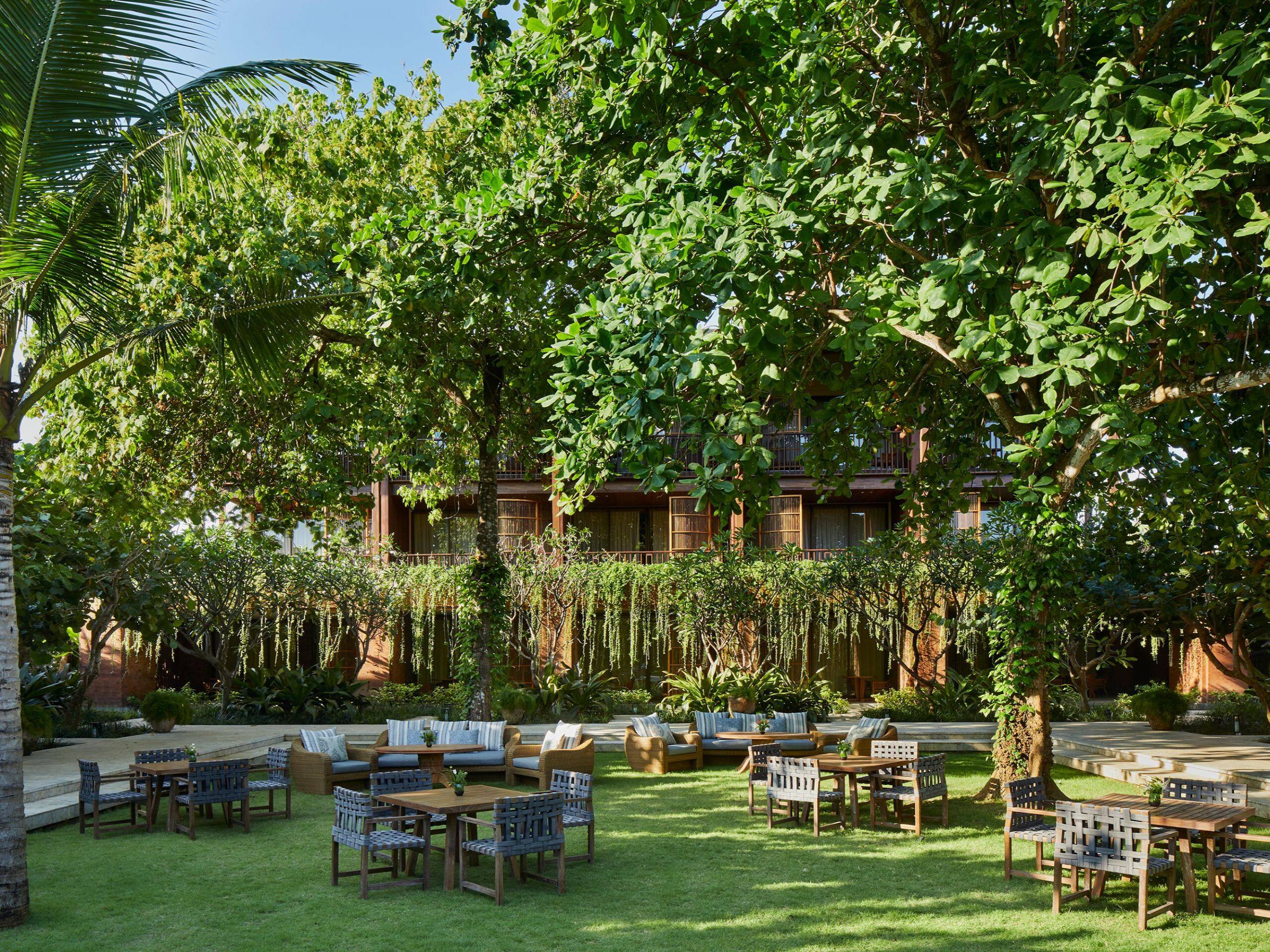 Andaz Bali Daja Courtyard With Setup