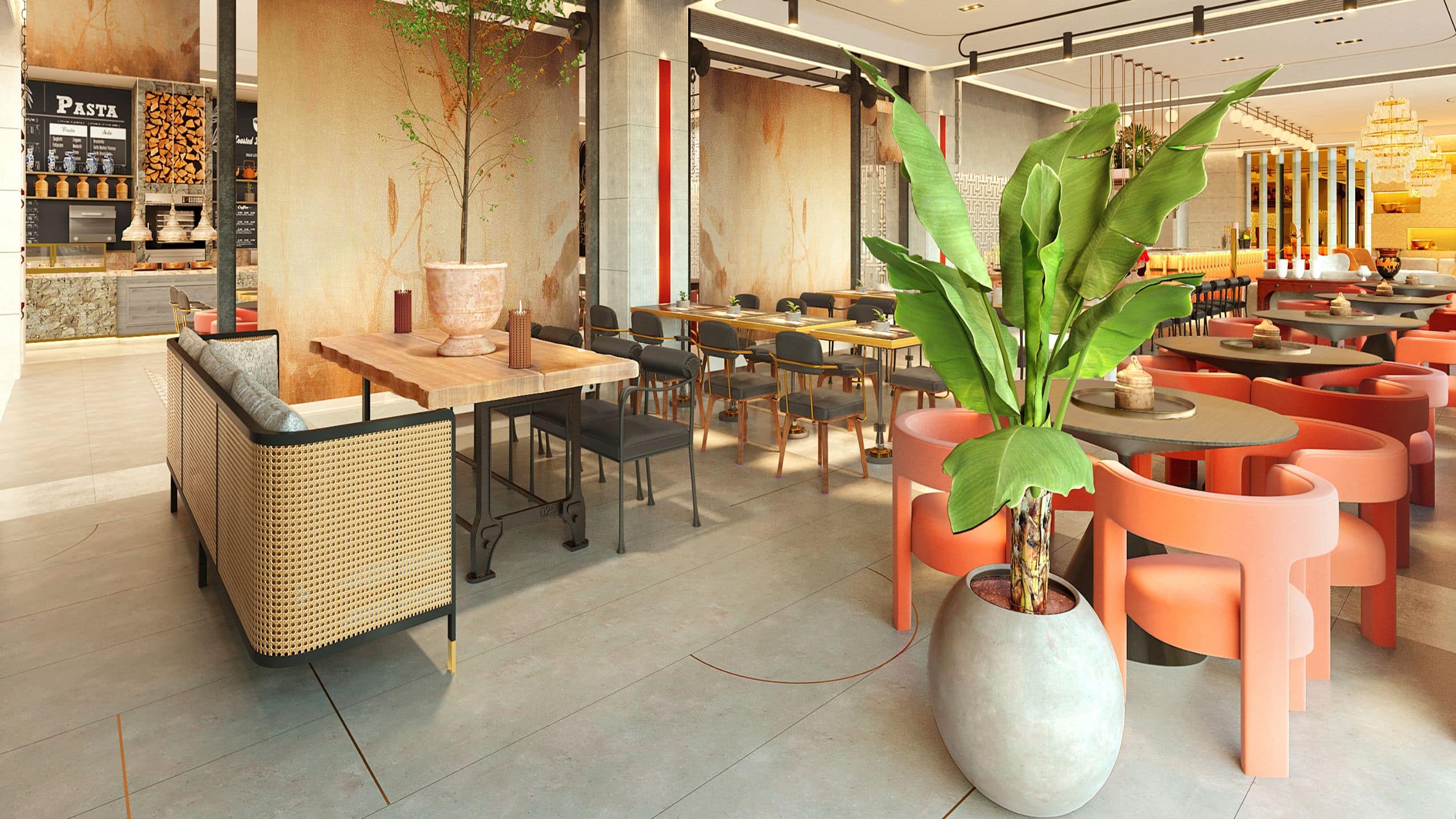 Hyatt Centric Sector 17 Chandigarh All Day Dining Seating