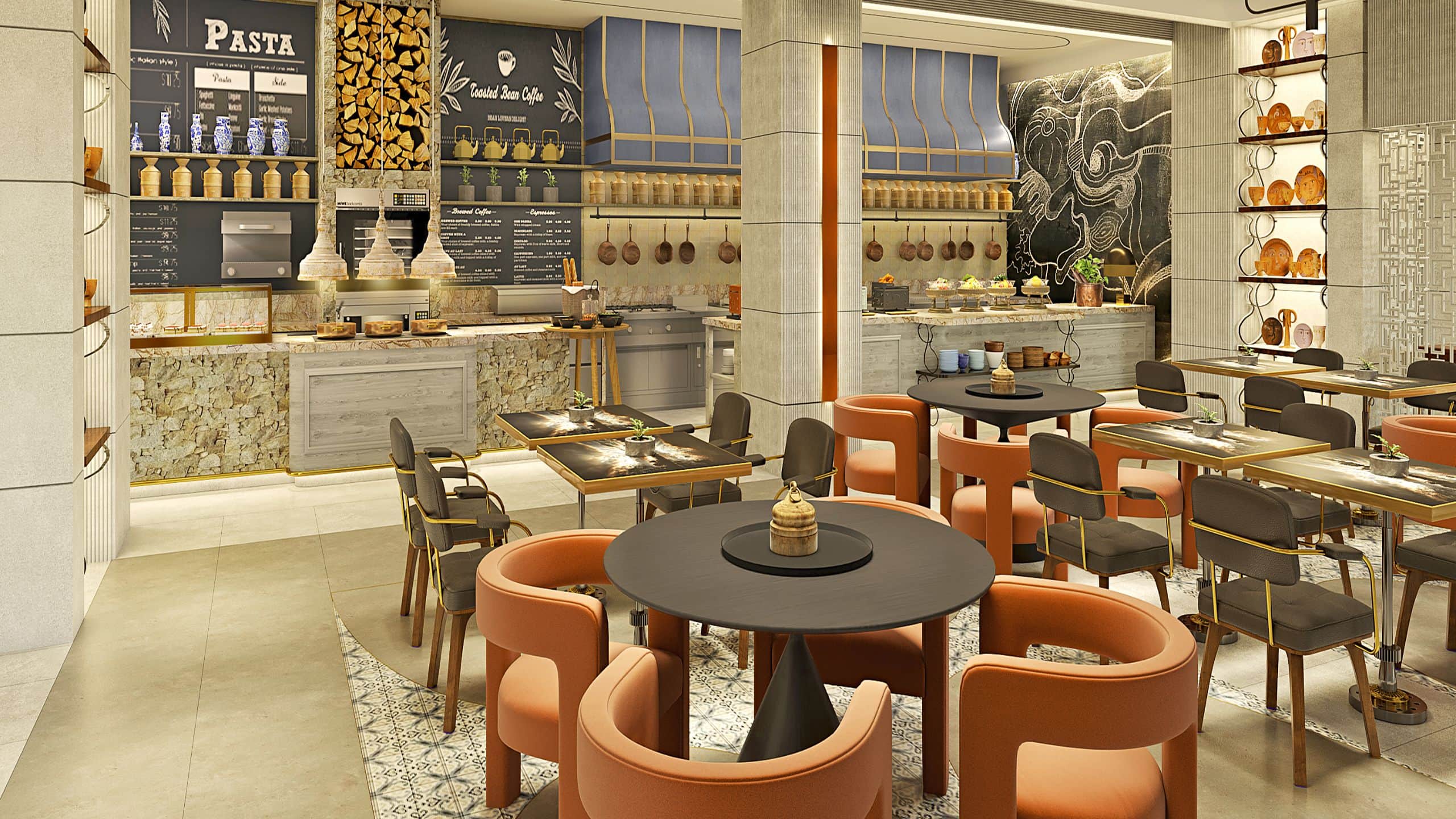 Hyatt Centric Sector 17 Chandigarh All Day Dining Layout