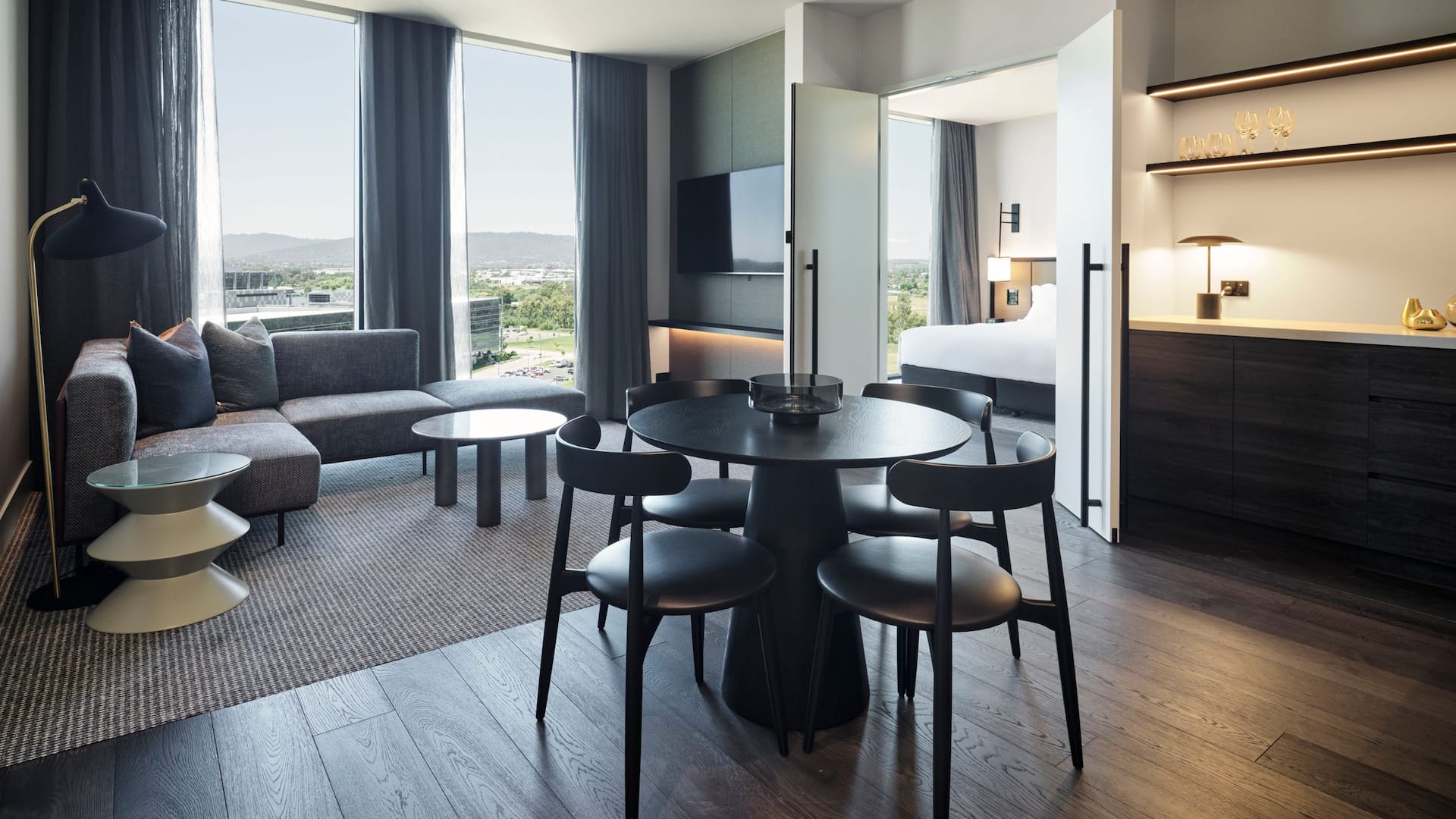Hyatt Place Melbourne Caribbean Park One Bedroom Suite Living Room