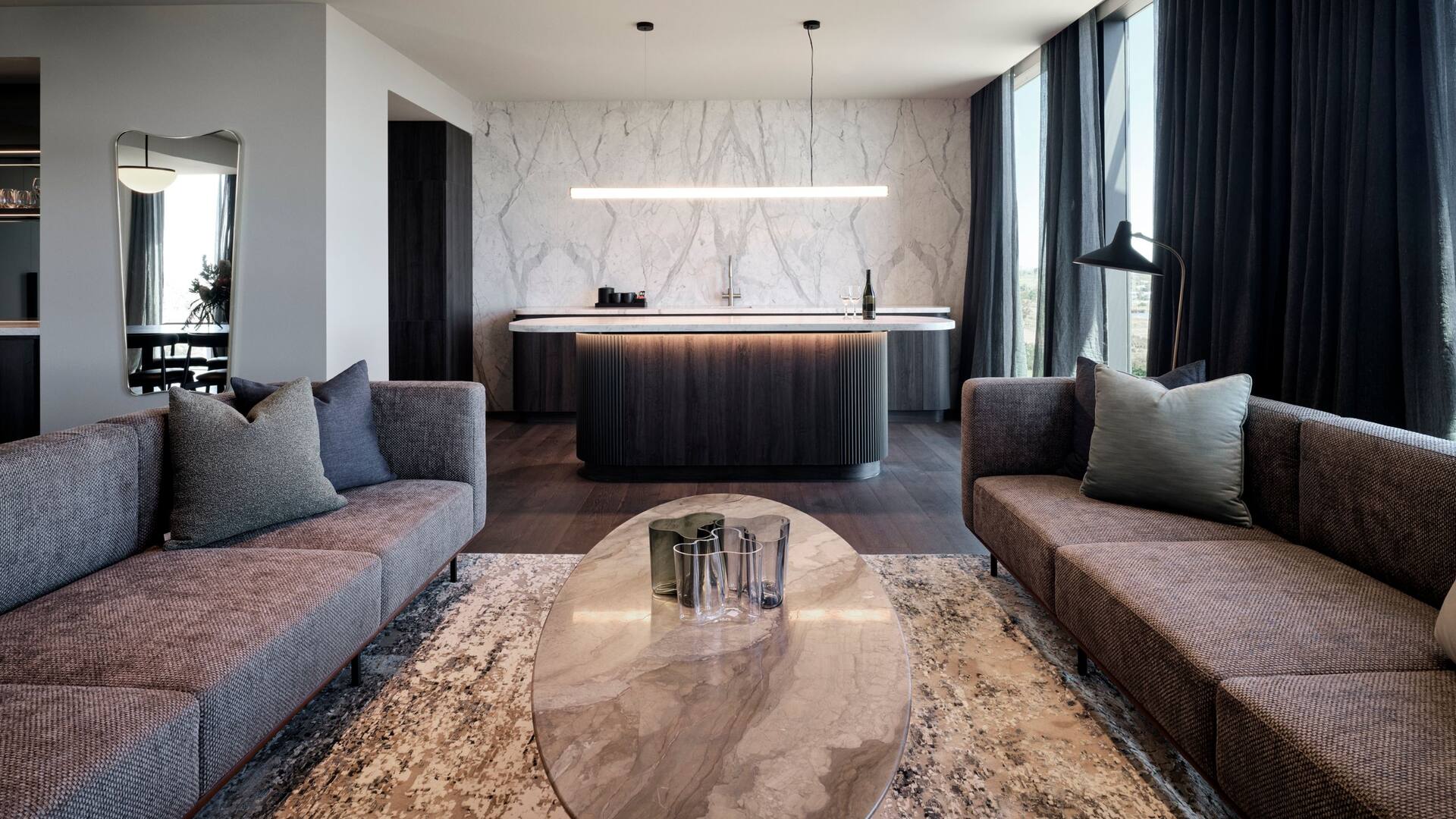 Hyatt Place Melbourne Caribbean Park Two Bedroom Suite Sofa
