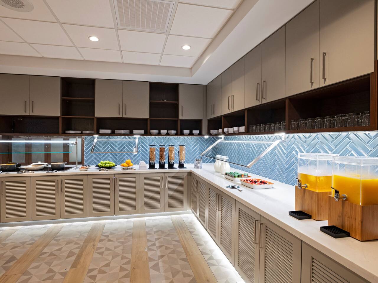 Breakfast Buffet Area