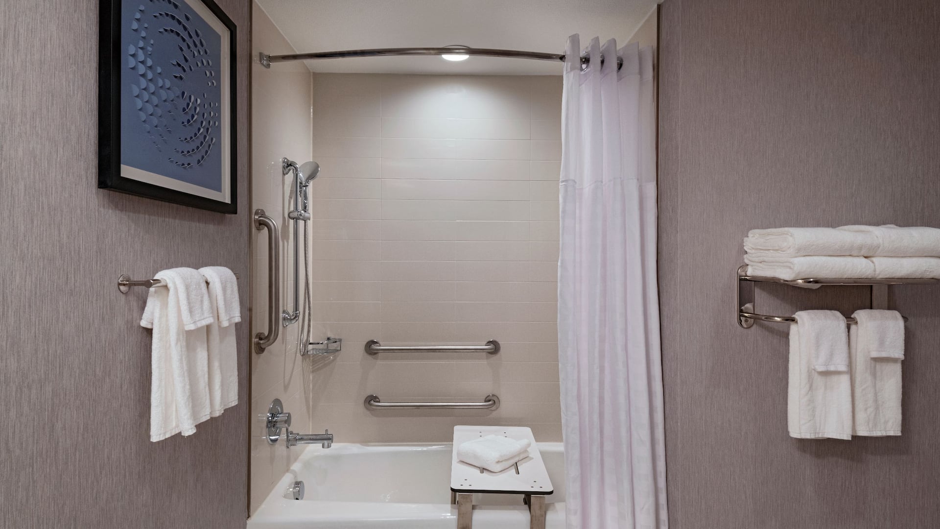 第 3，共 3 Hyatt Place Austin / Lake Travis / Four Points Ada King Room Roll In Shower