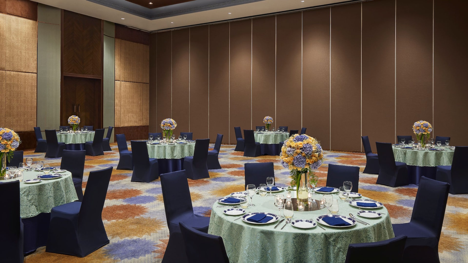 Hyatt Place Vadodara Ballroom Partial Social Setup
