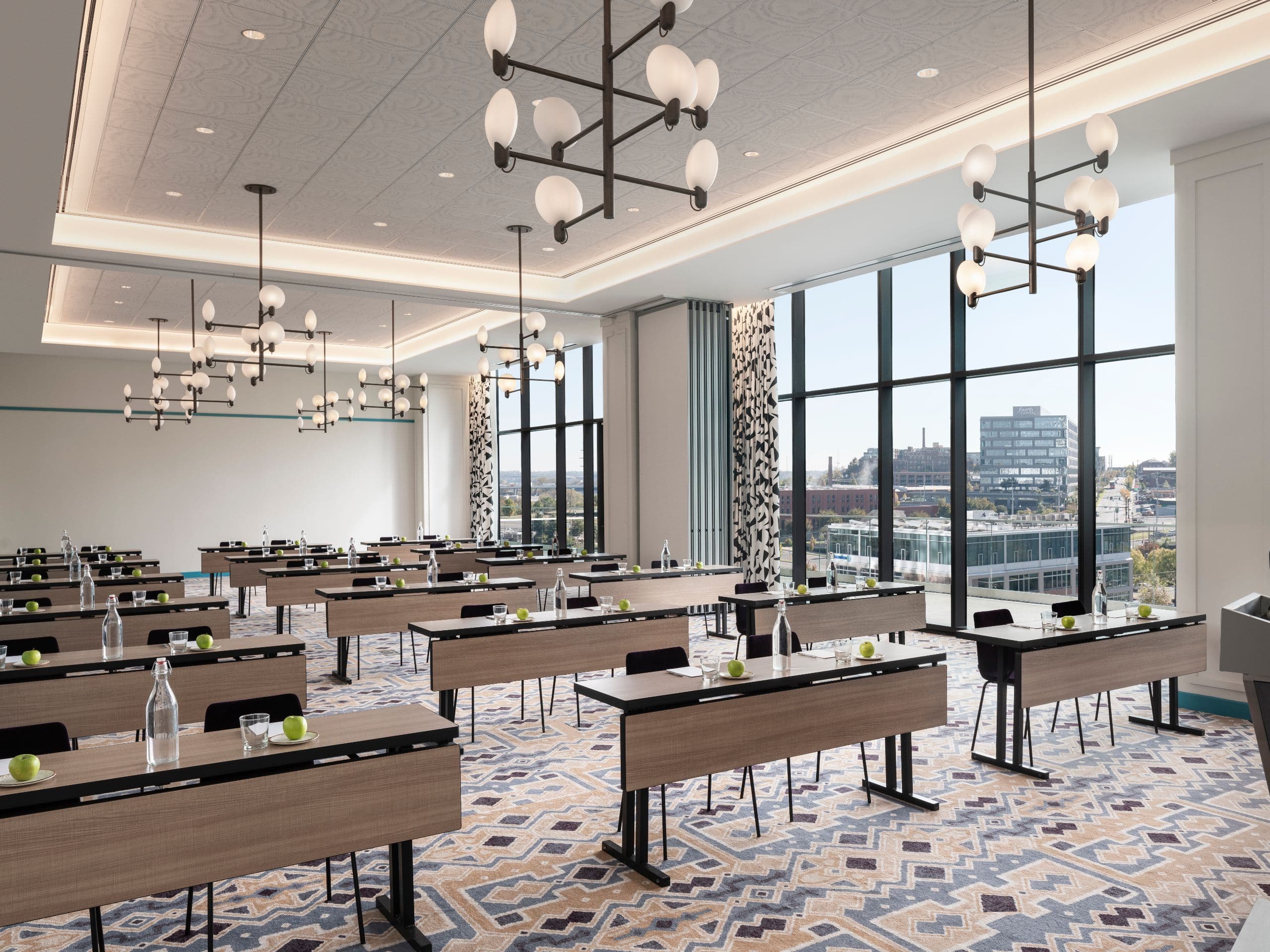 Hyatt Centric Downtown Nashville Ballroom Classroom Setup