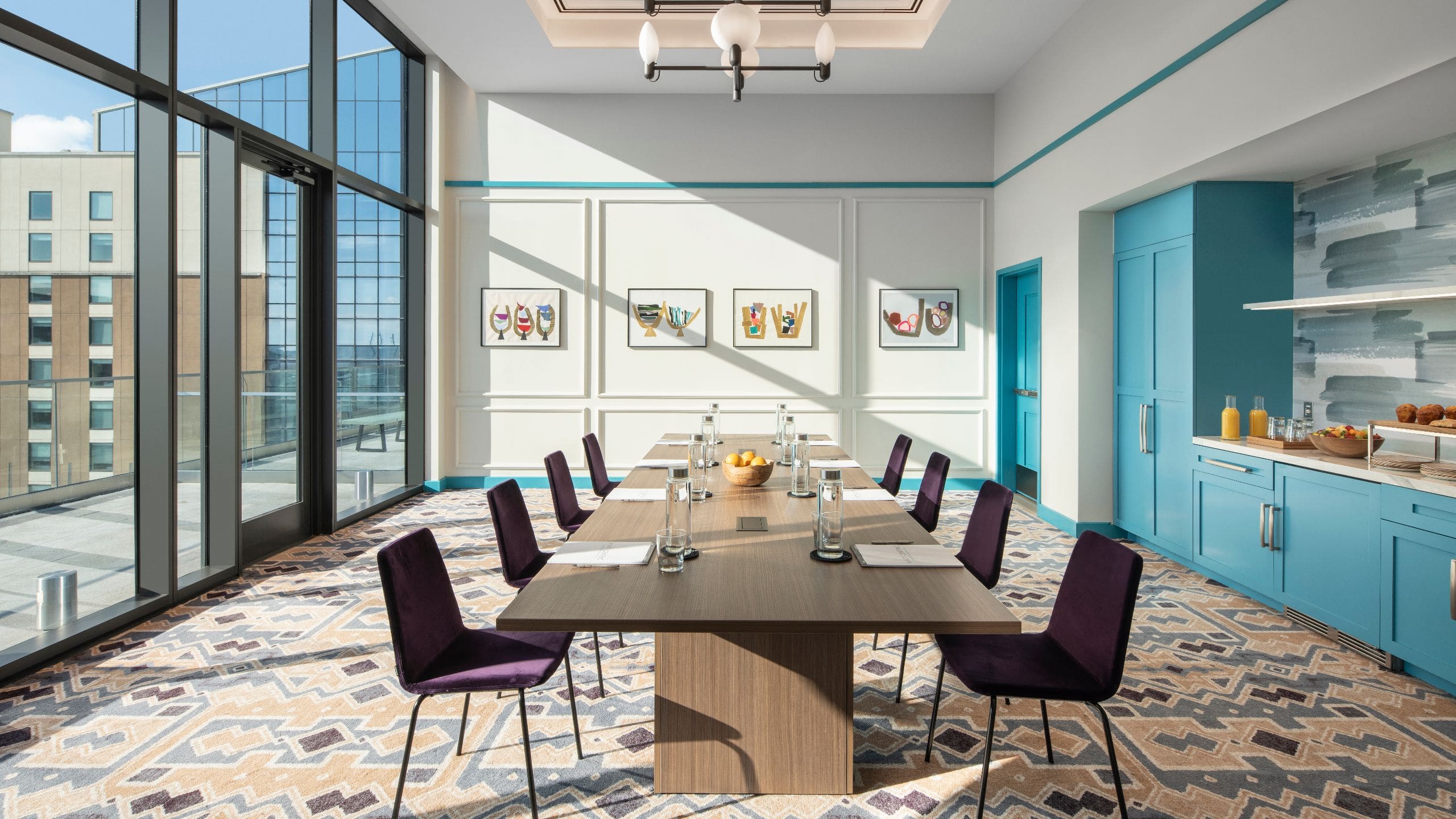 Hyatt Centric Downtown Nashville Banjo Boardroom
