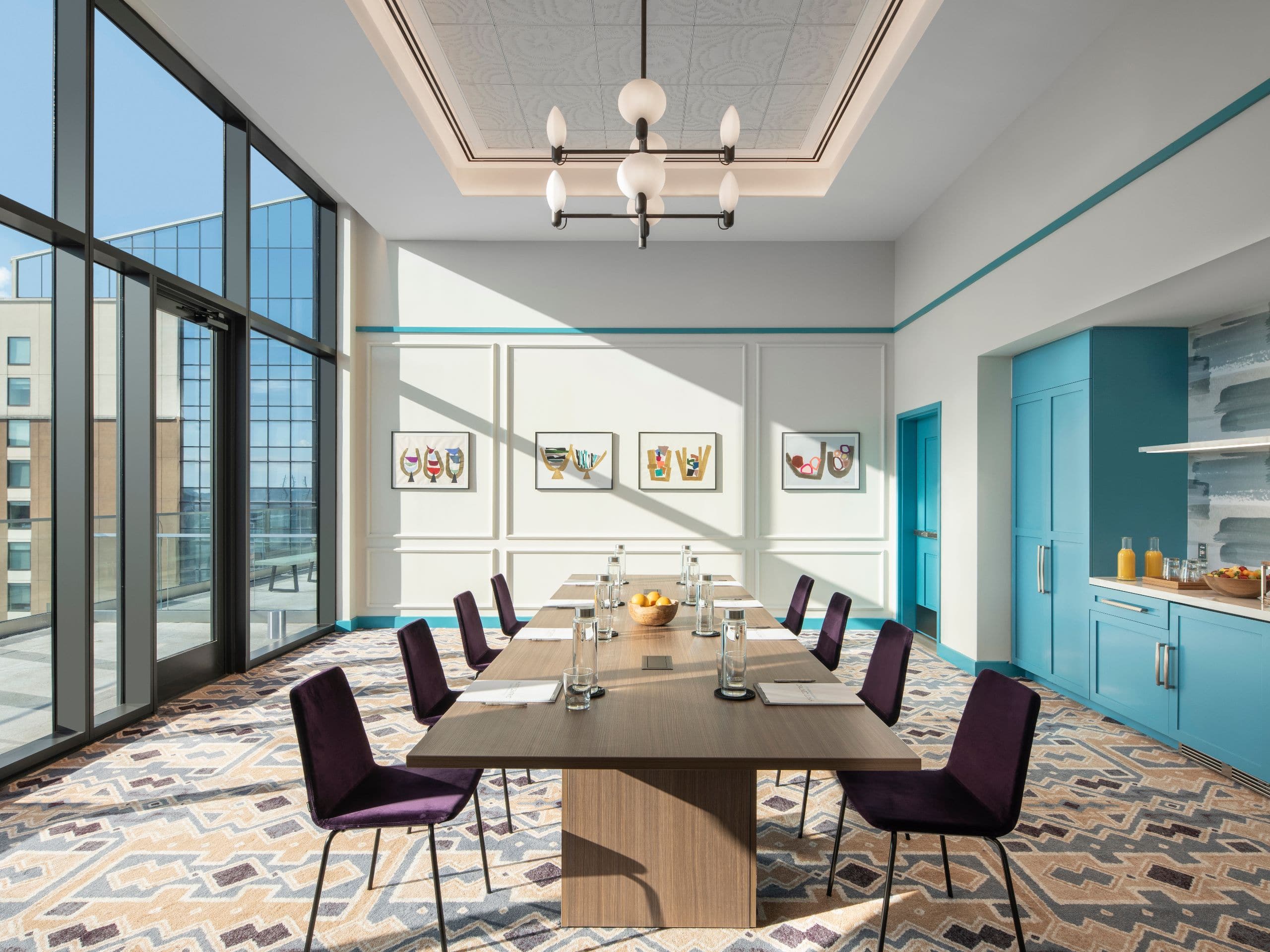 Hyatt Centric Downtown Nashville Banjo Boardroom
