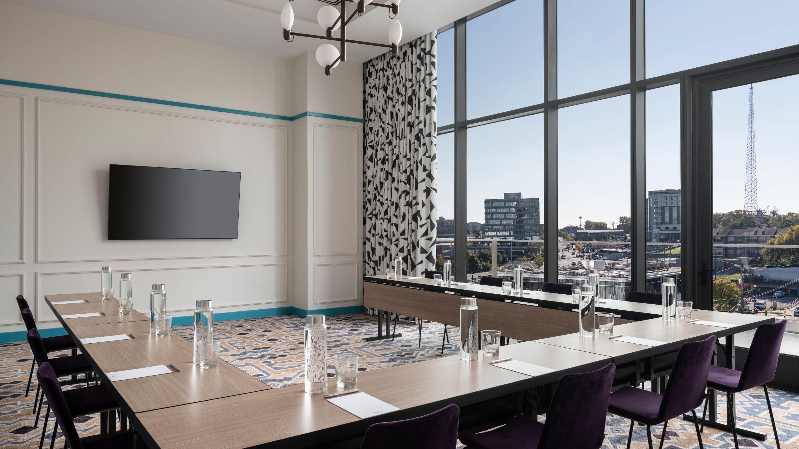 1 of 2 Hyatt Centric Downtown Nashville Dobro U-shape