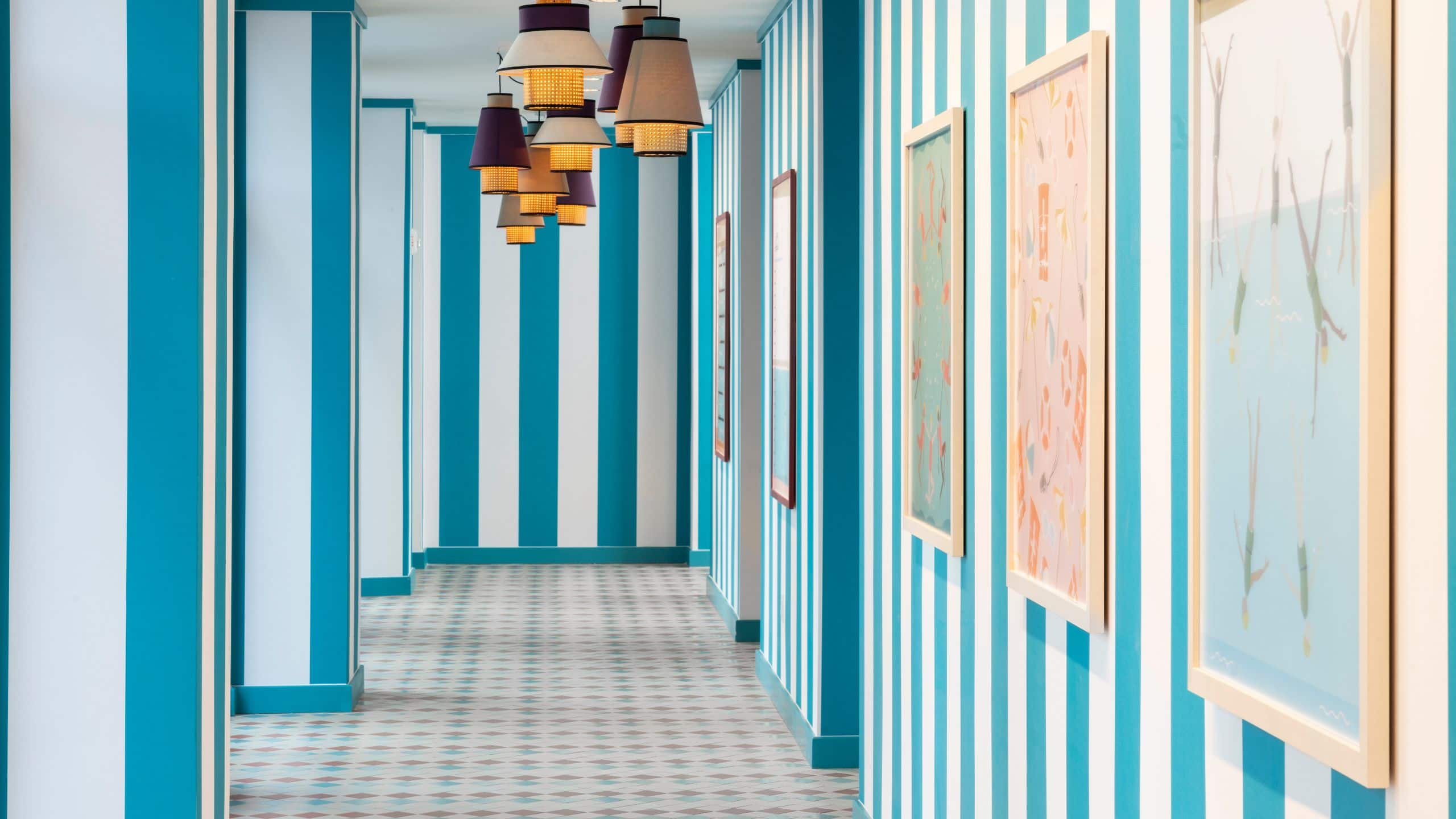 Hyatt Centric Downtown Nashville Pool Hallway