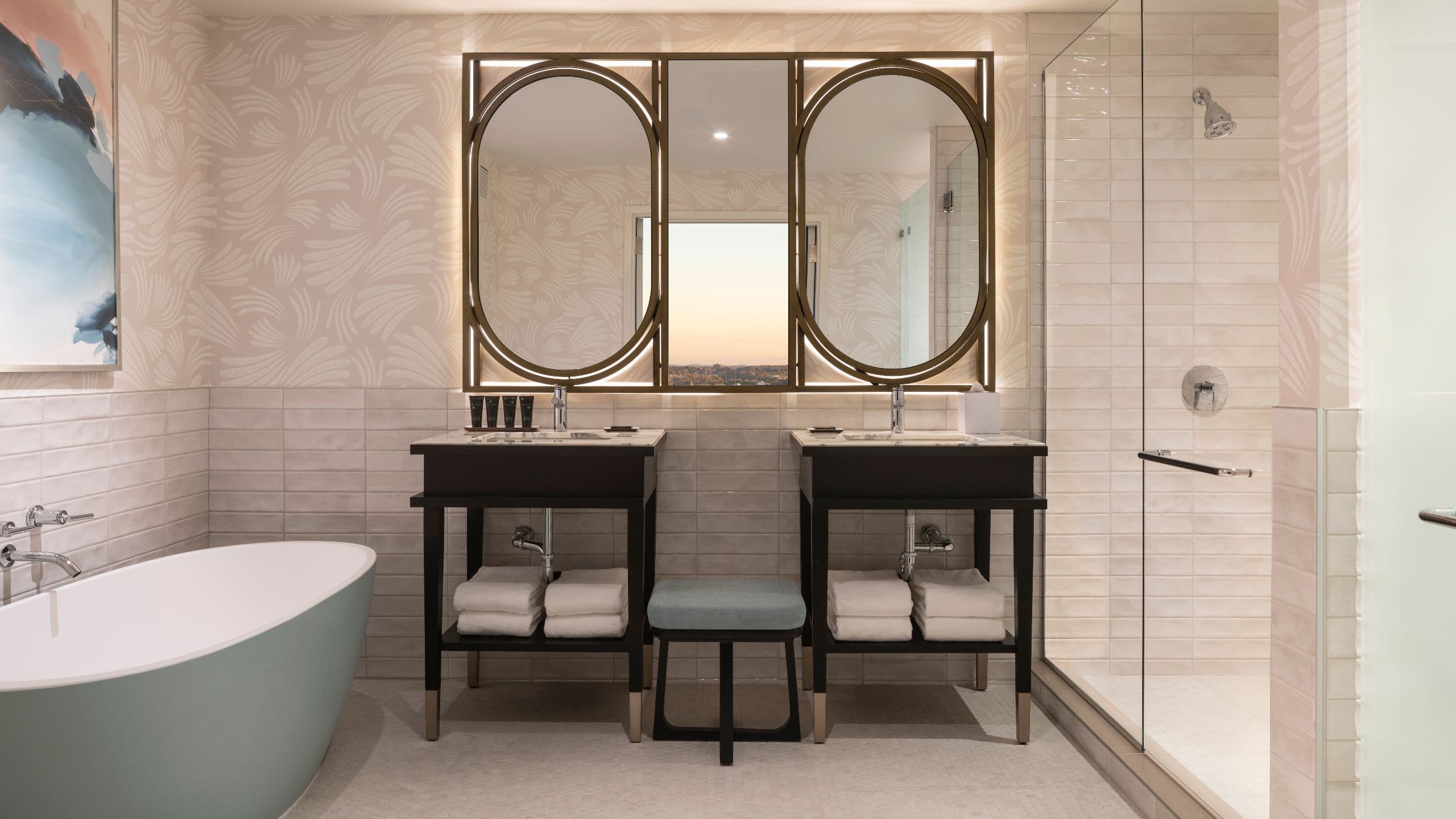 4 of 7 Hyatt Centric Downtown Nashville Presidential Suite Bath