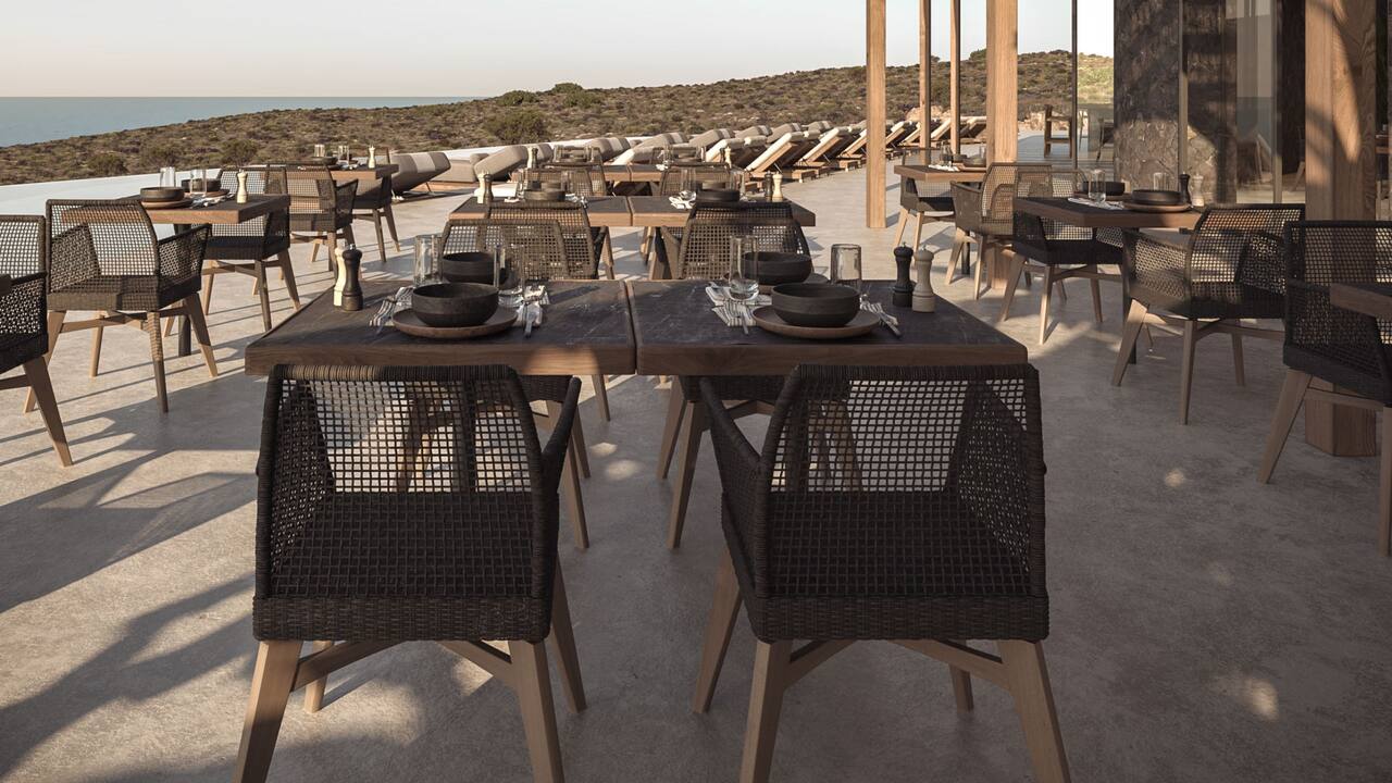 Magma Resort Santorini Dining