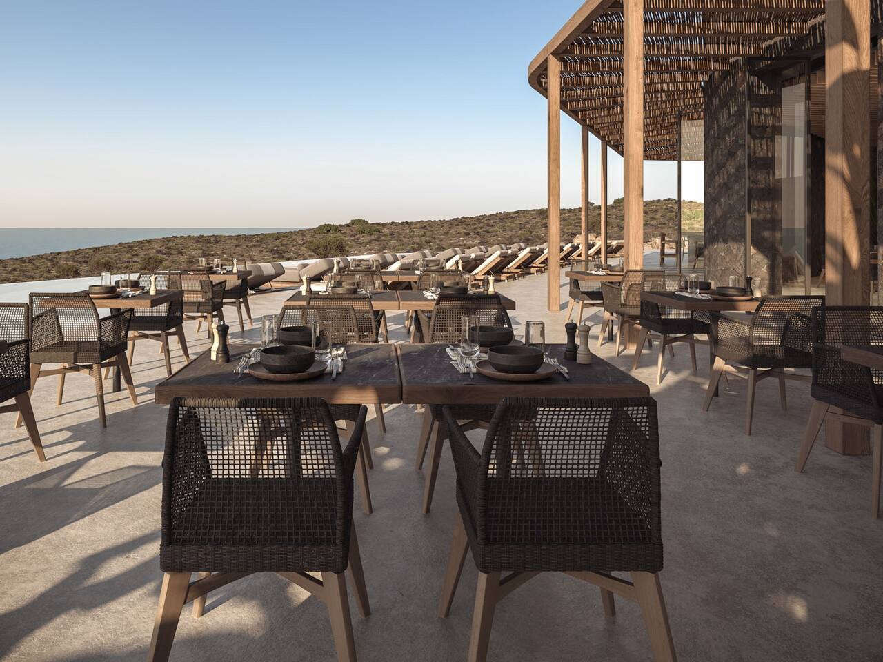 Magma Resort Santorini Restaurant