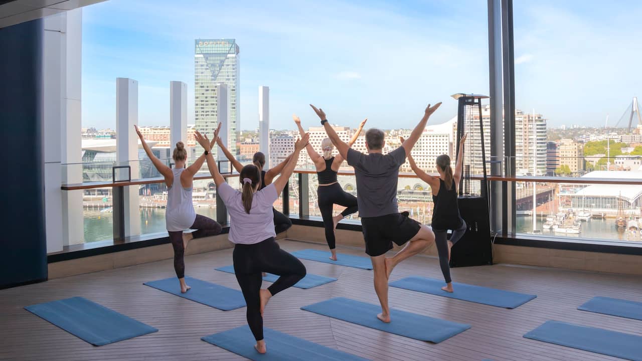 Wellness at Zephyr Yoga Hyatt Regency Sydney