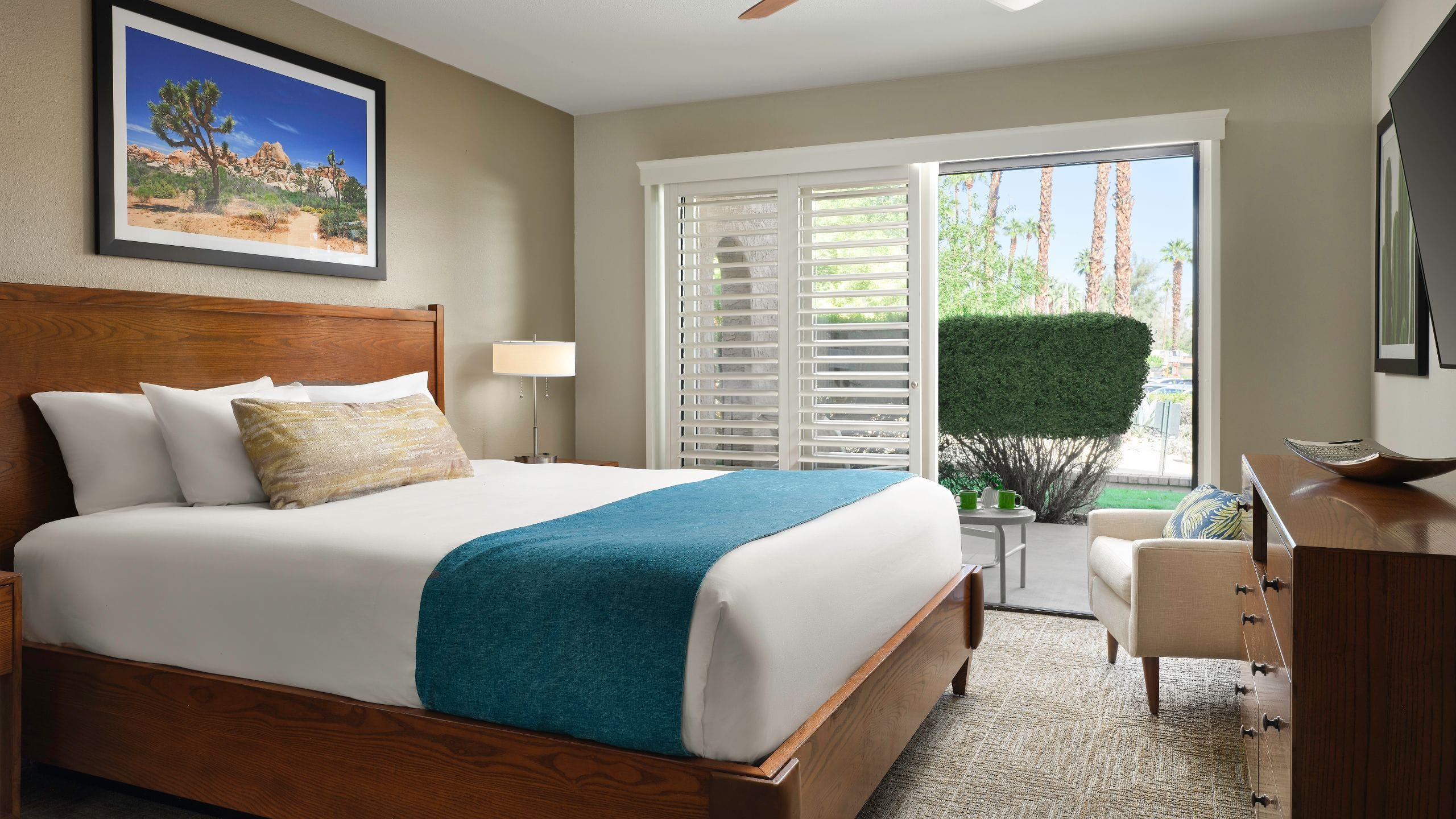 Desert Oasis One Bedroom Villa Master Bedroom