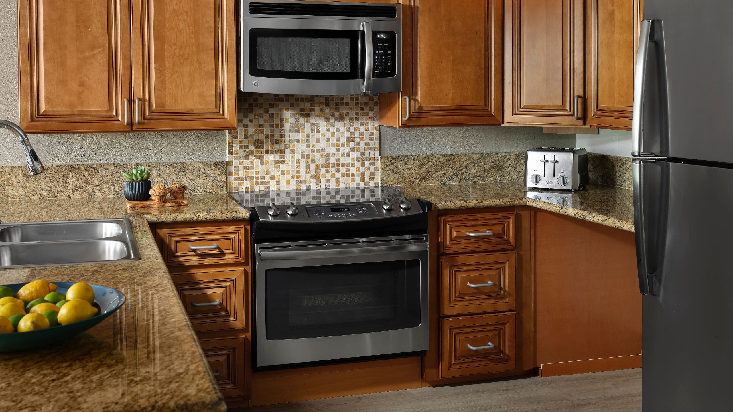 Desert Oasis One Bedroom Villa Kitchen