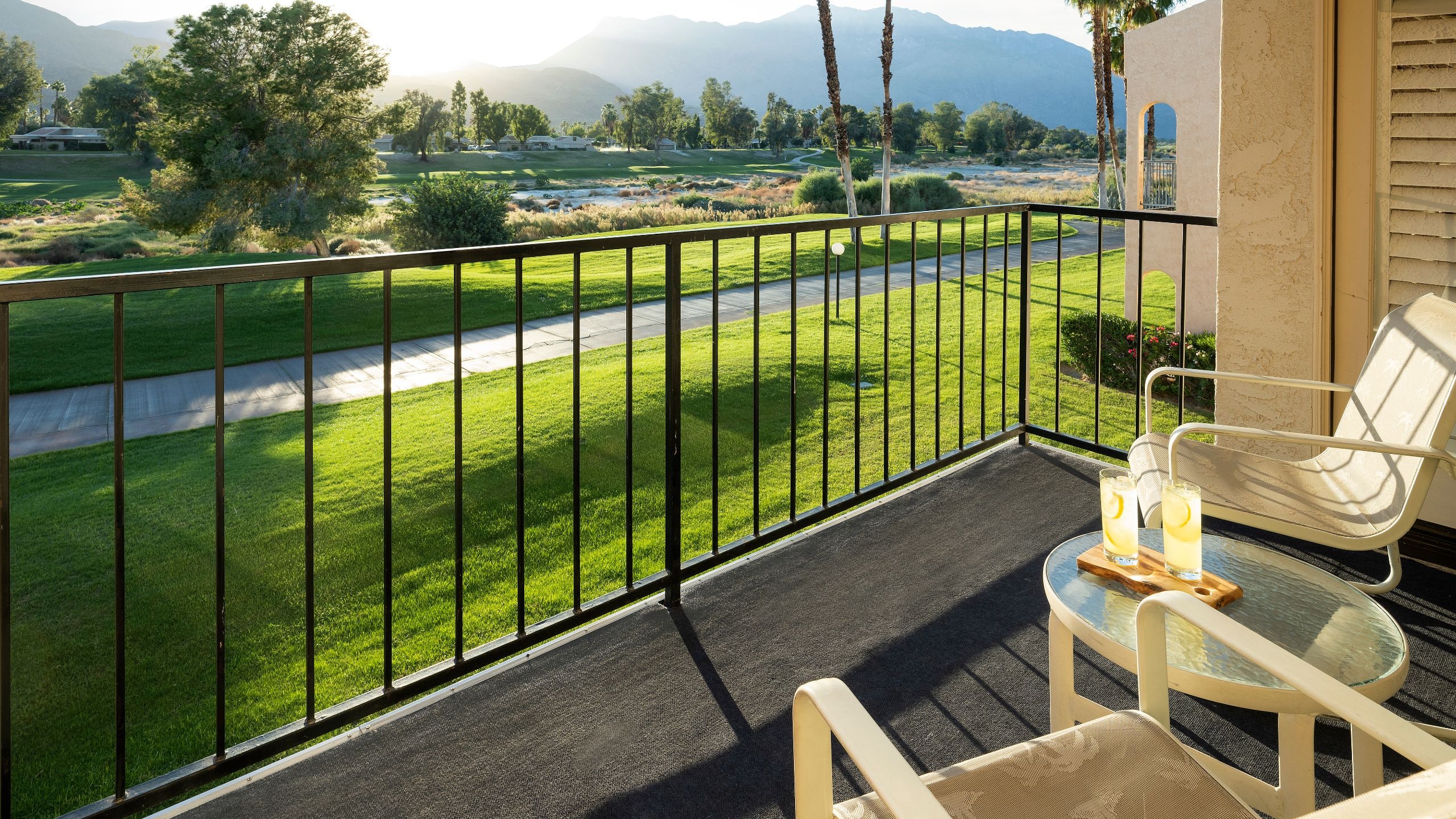 Desert Oasis One Bedroom Villa Balcony