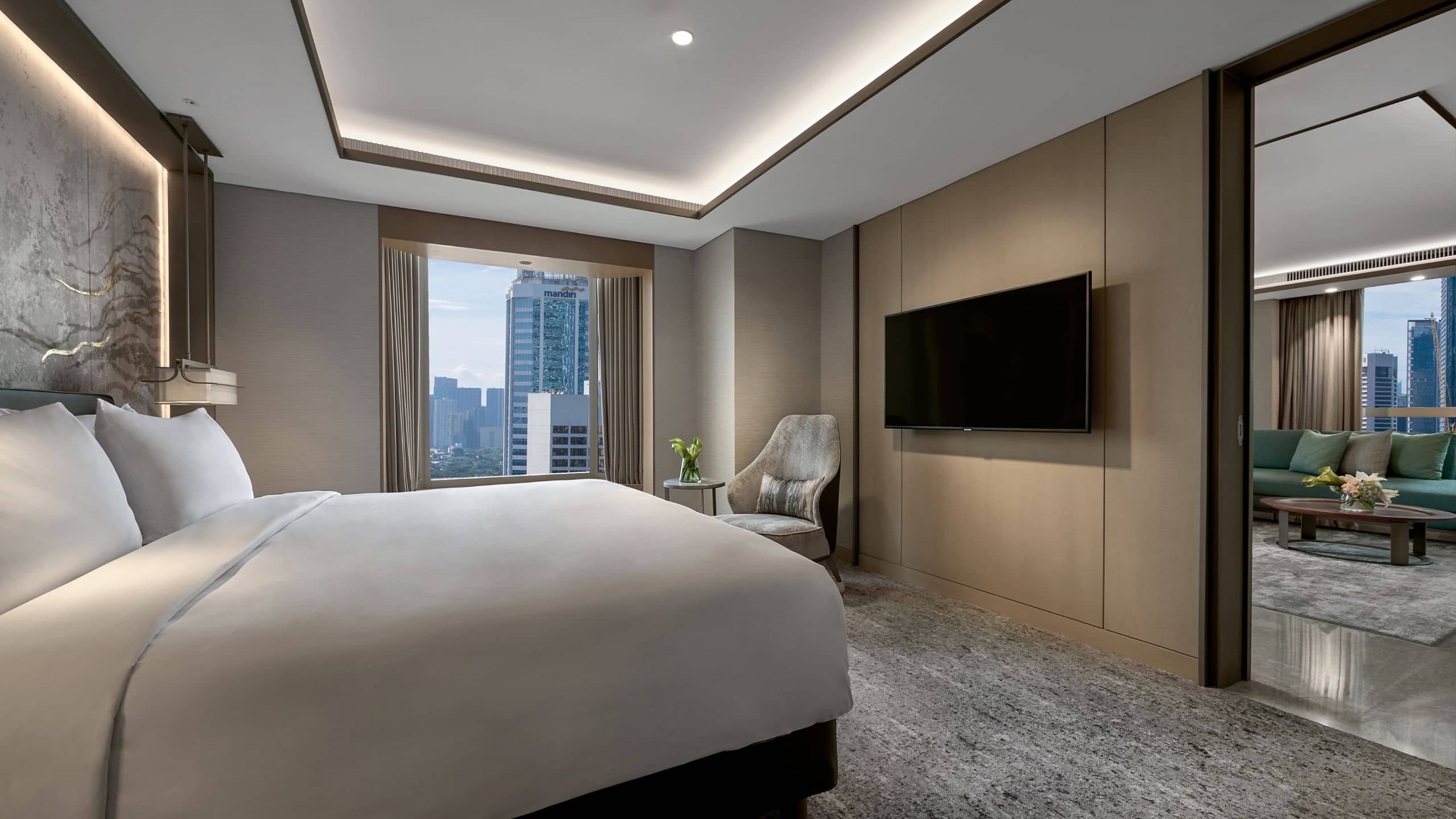 Grand Hyatt Jakarta Diplomatic Suite Main Bedroom